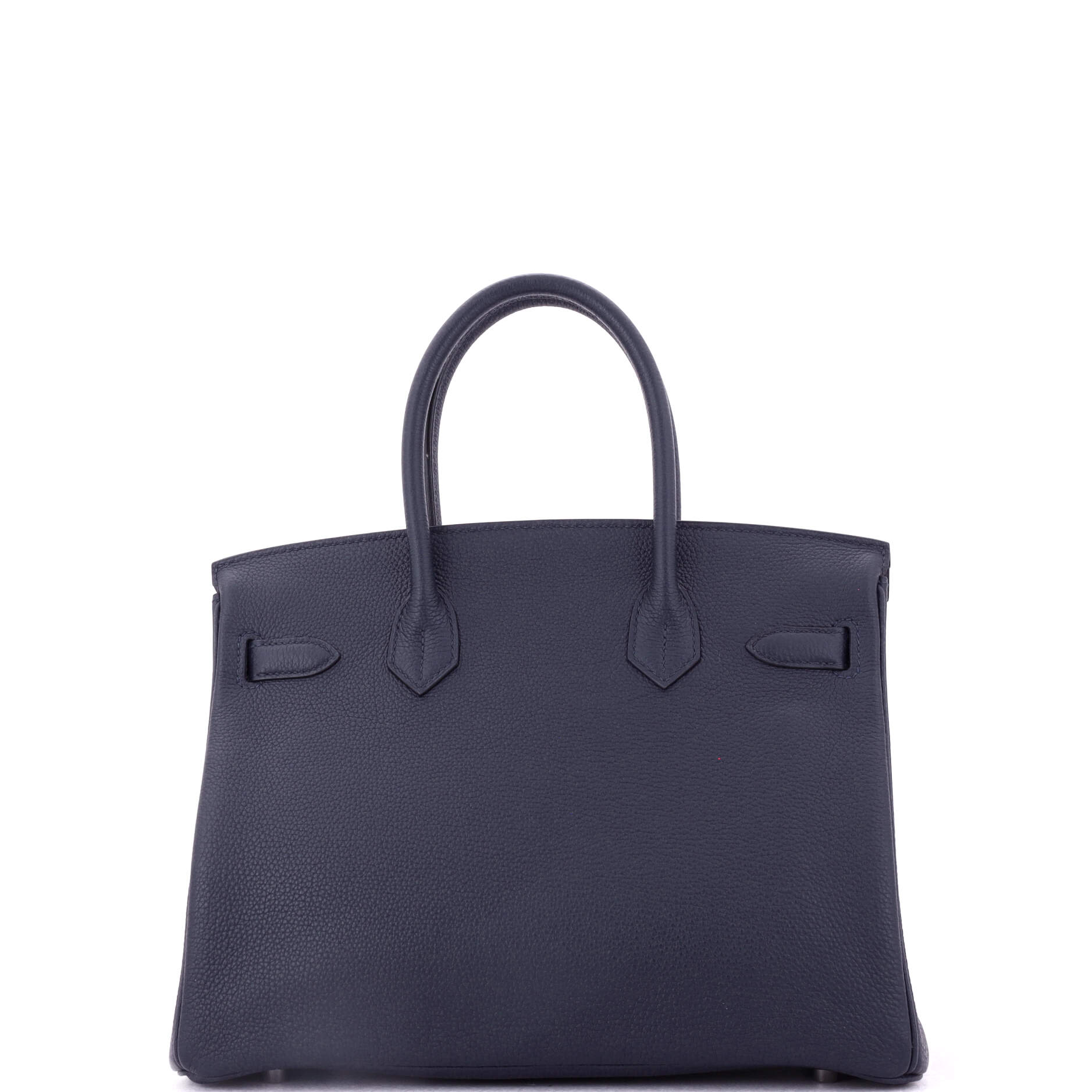 Birkin Handbag Bleu Nuit Togo with Palladium Hardware 30