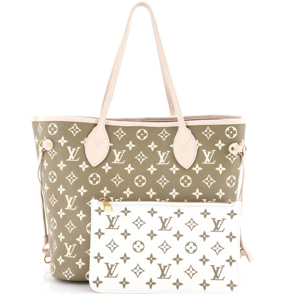 Neverfull NM Tote Spring in the City Monogram Empreinte Leather MM