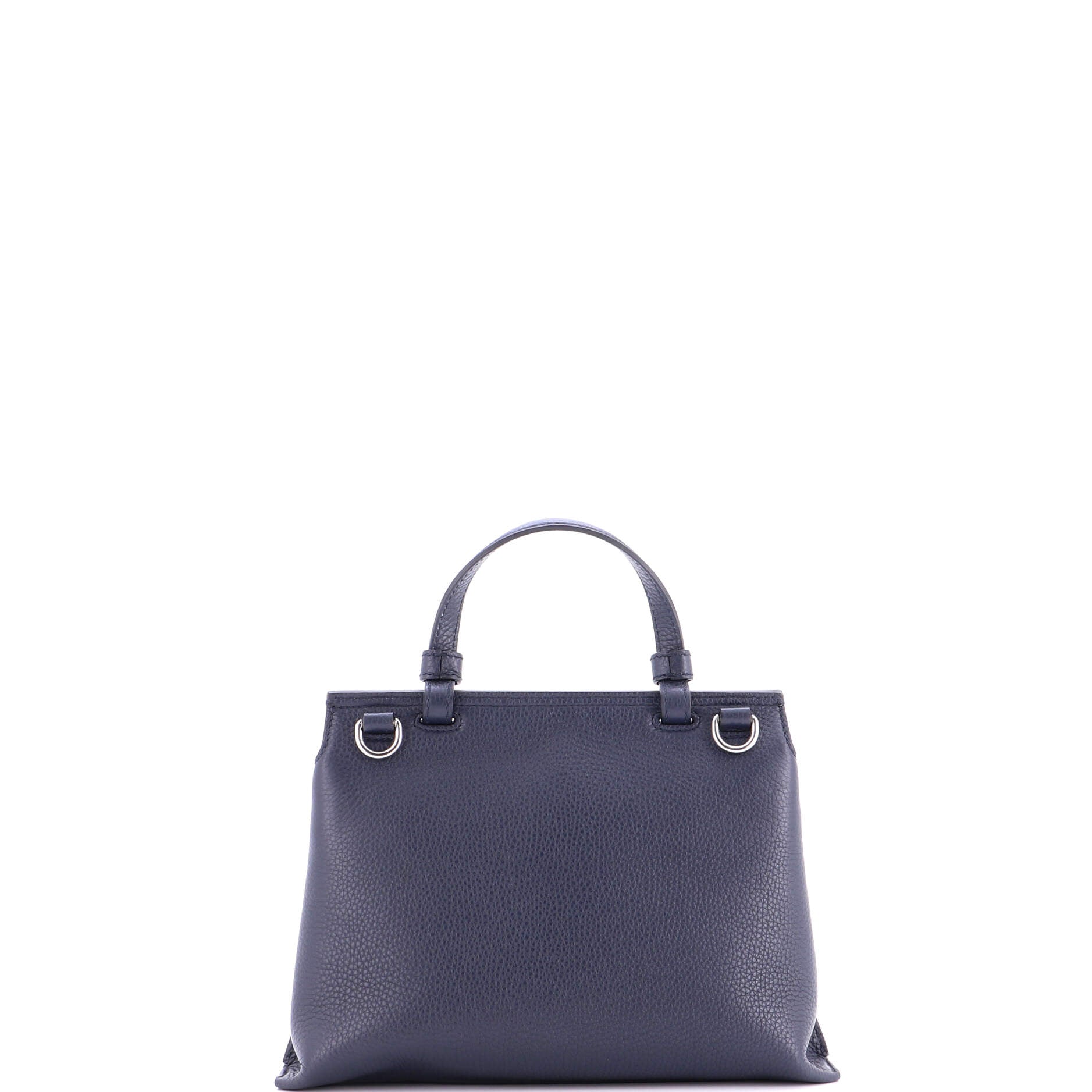 Bamboo Daily Top Handle Bag Leather Small