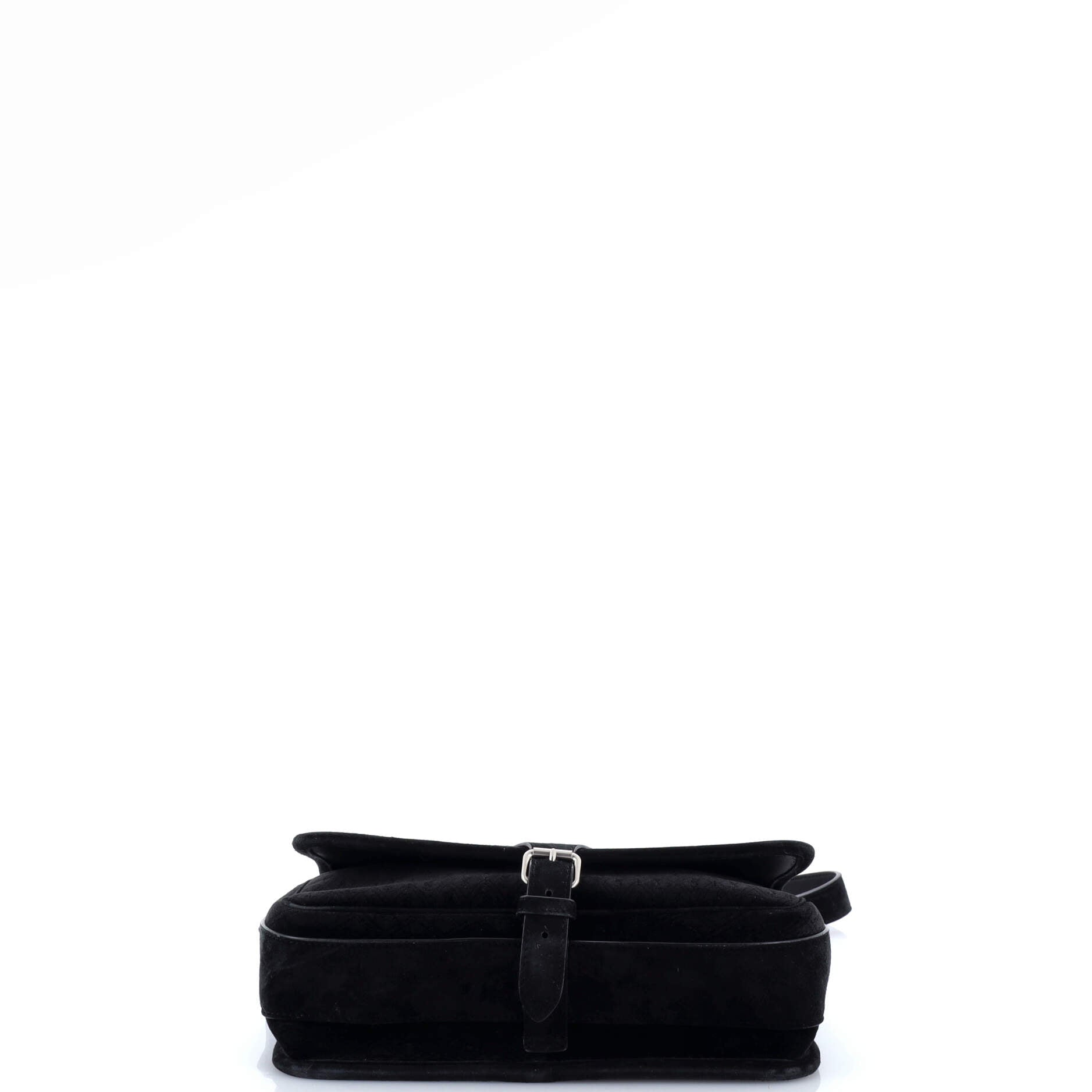 Le Monogramme Buckle Satchel Monogram All Over Velvet and Suede Large