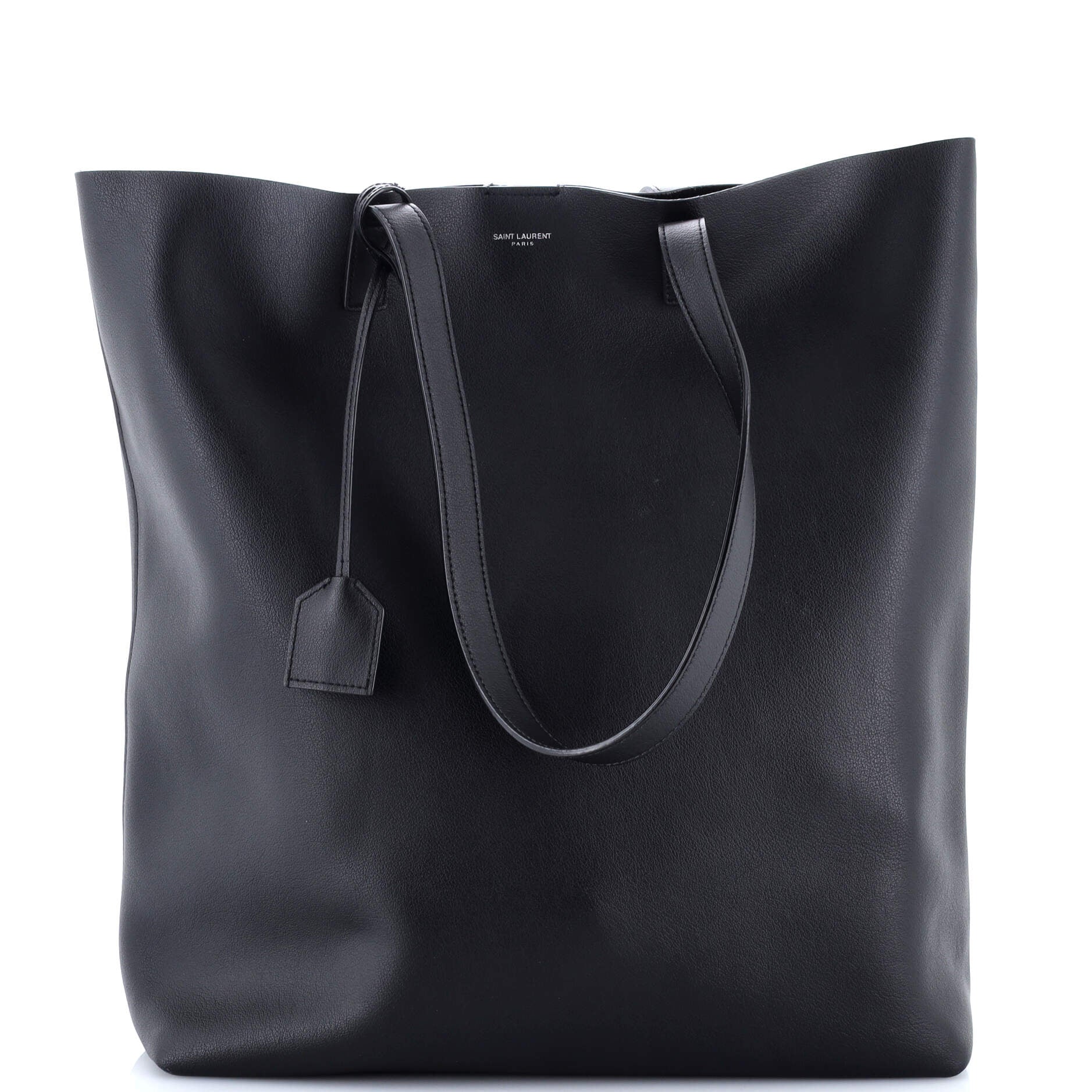 Shopper Tote Leather Tall