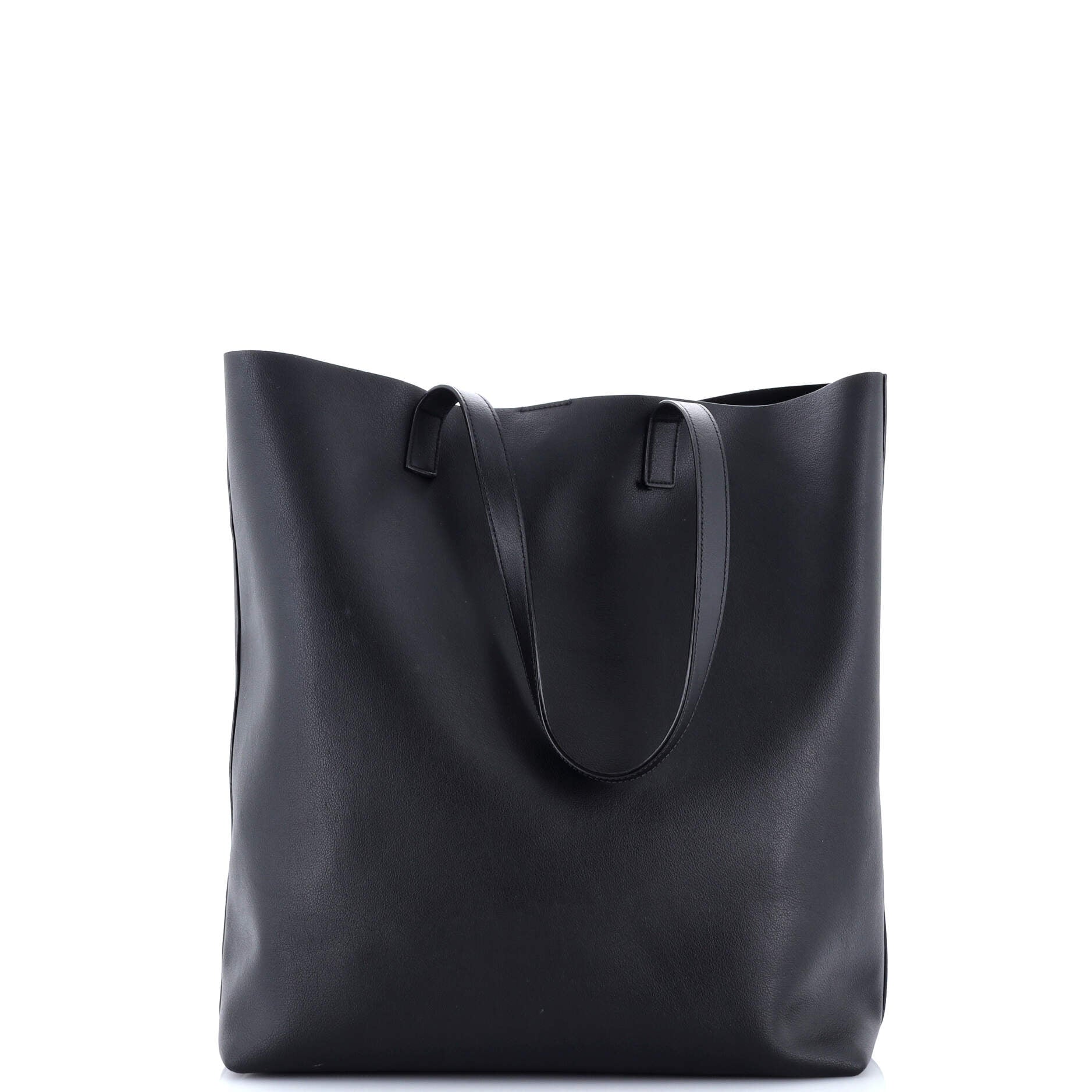 Shopper Tote Leather Tall