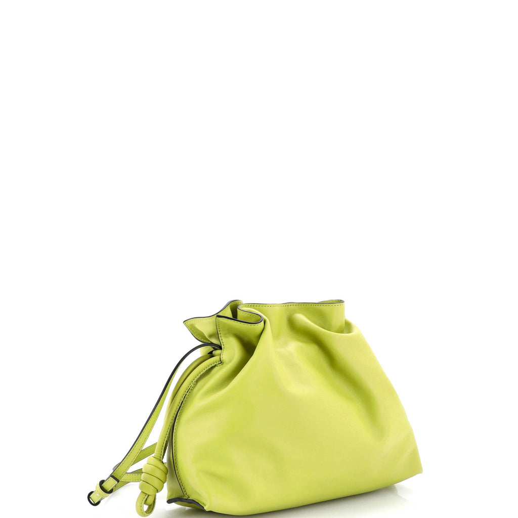 Flamenco Knot Clutch Leather Medium