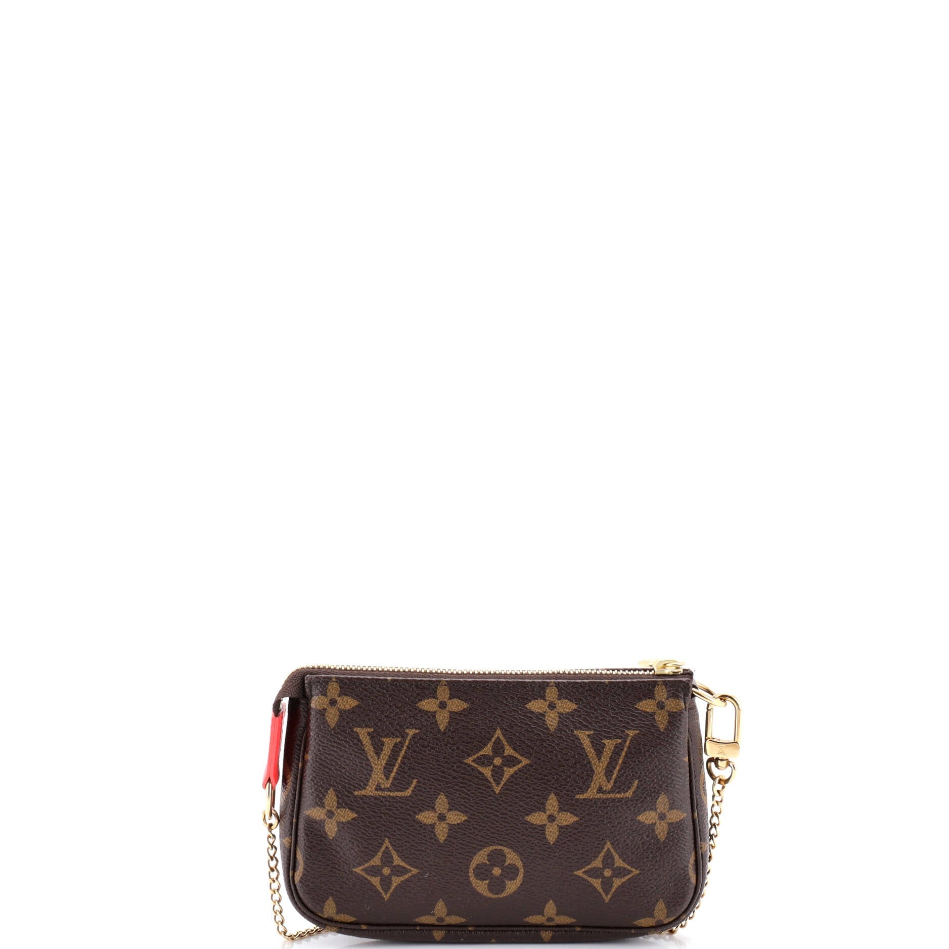 Pochette Accessoires Limited Edition Vivienne Xmas Monogram Canvas Mini