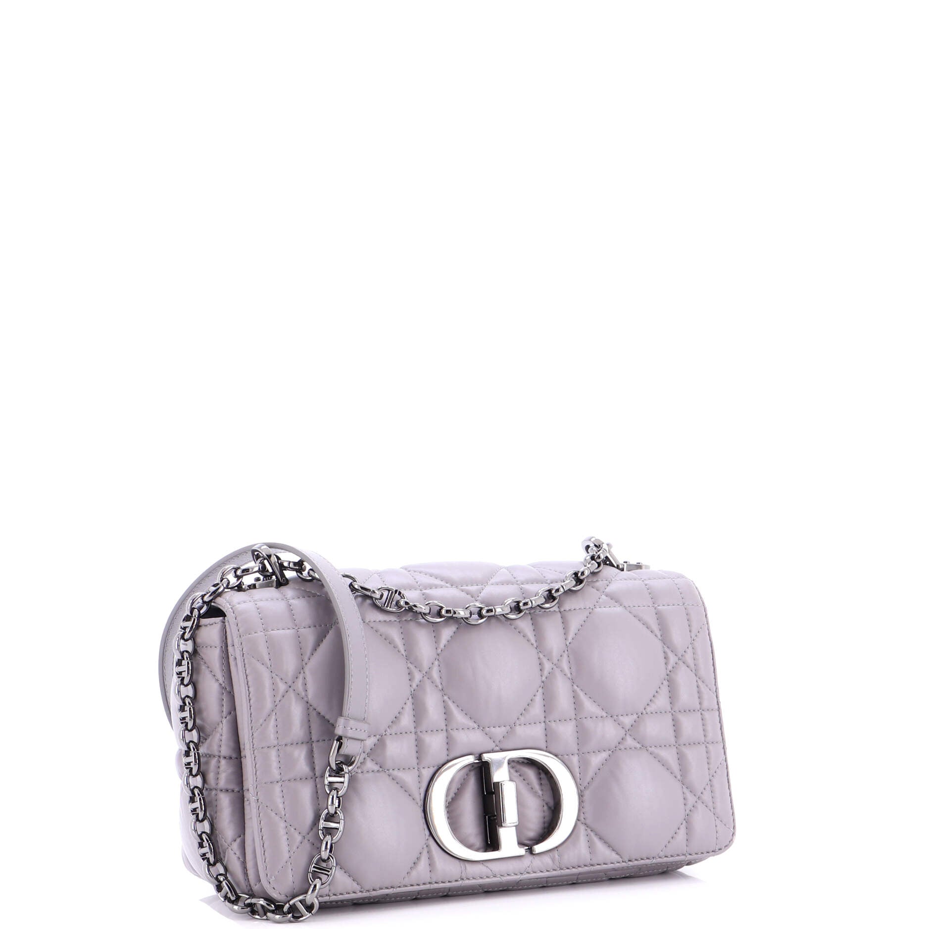 Caro Bag Macrocannage Quilt Calfskin Medium
