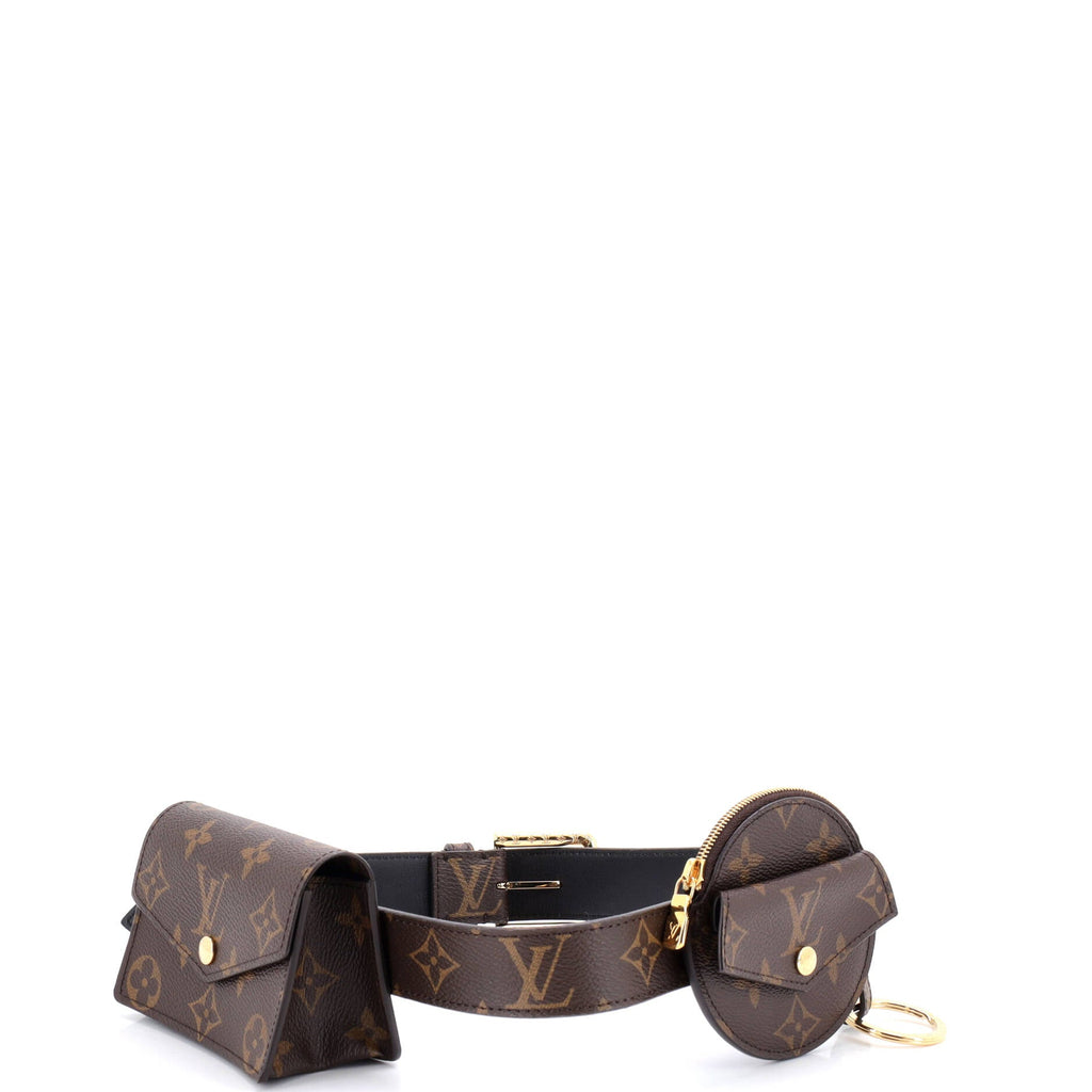 Daily Multi Pocket Belt Monogram Canvas Medium