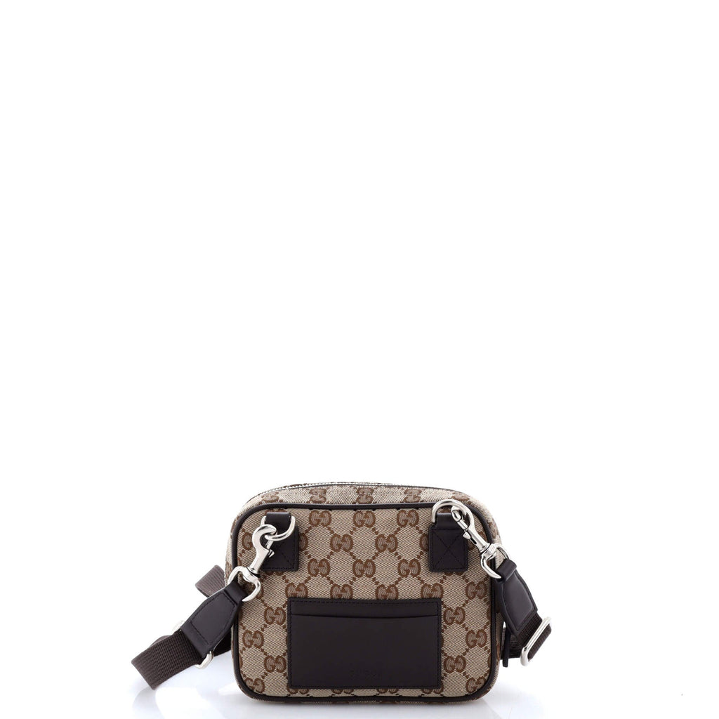 Web Loop Crossbody Messenger Bag GG Canvas Mini
