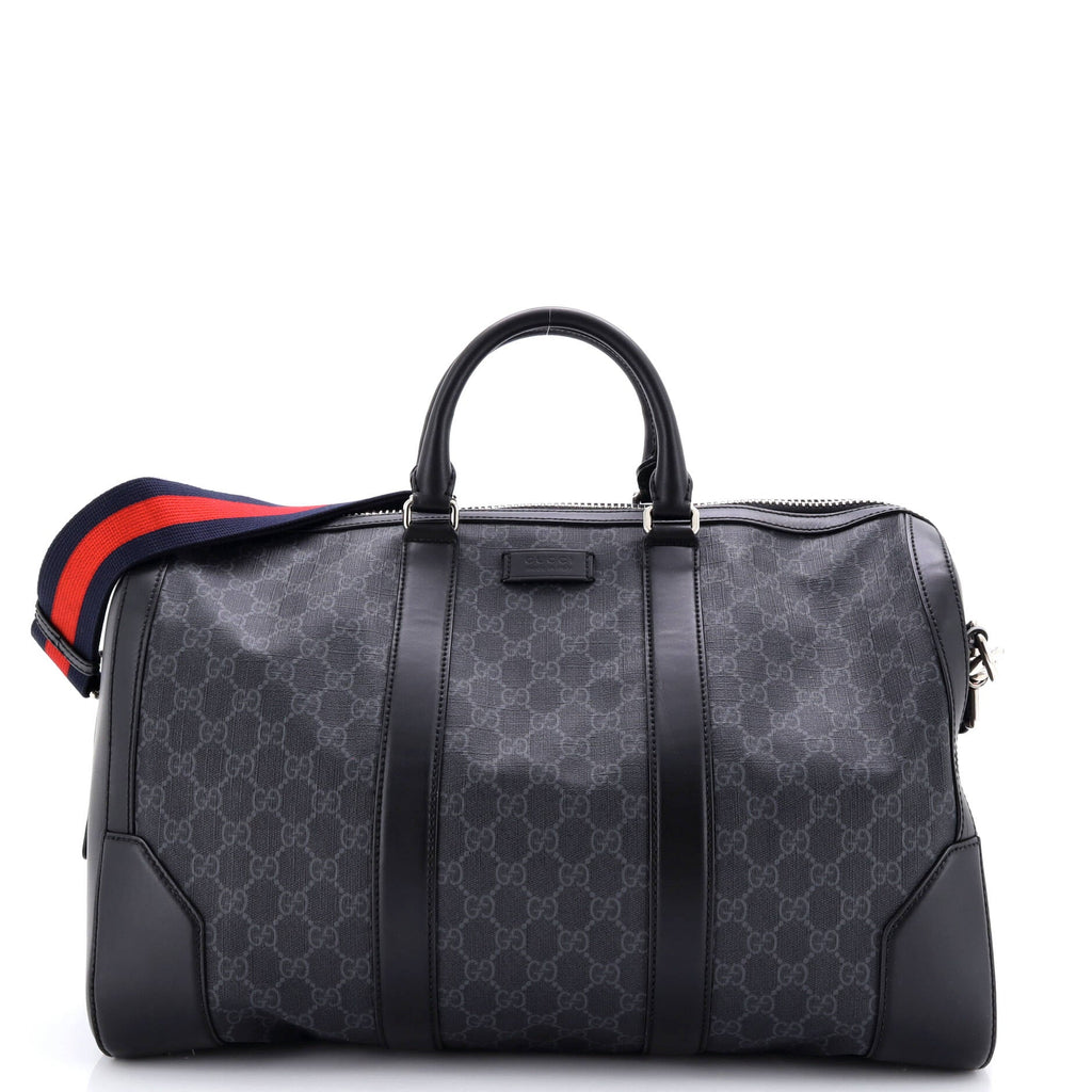 Convertible Duffle Bag GG Coated Canvas Medium