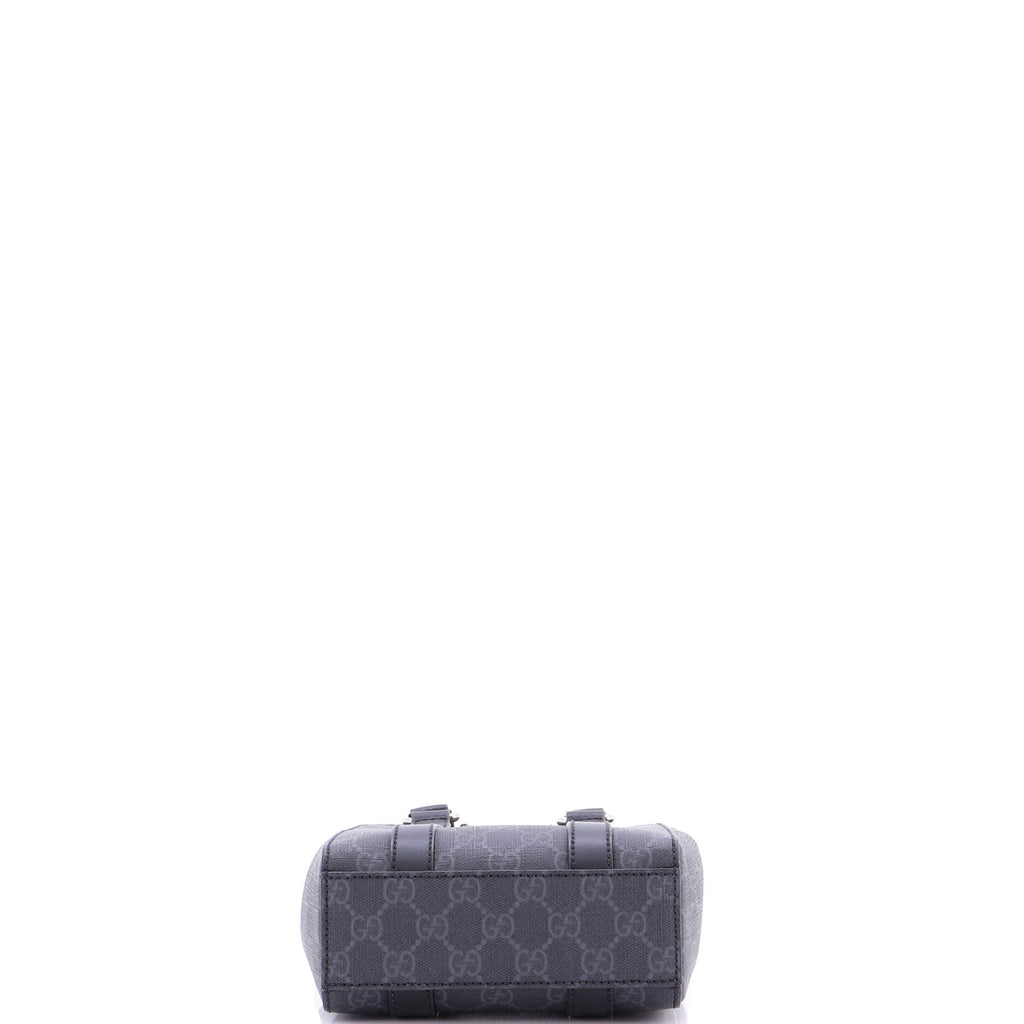 Convertible Web Open Tote GG Coated Canvas Mini