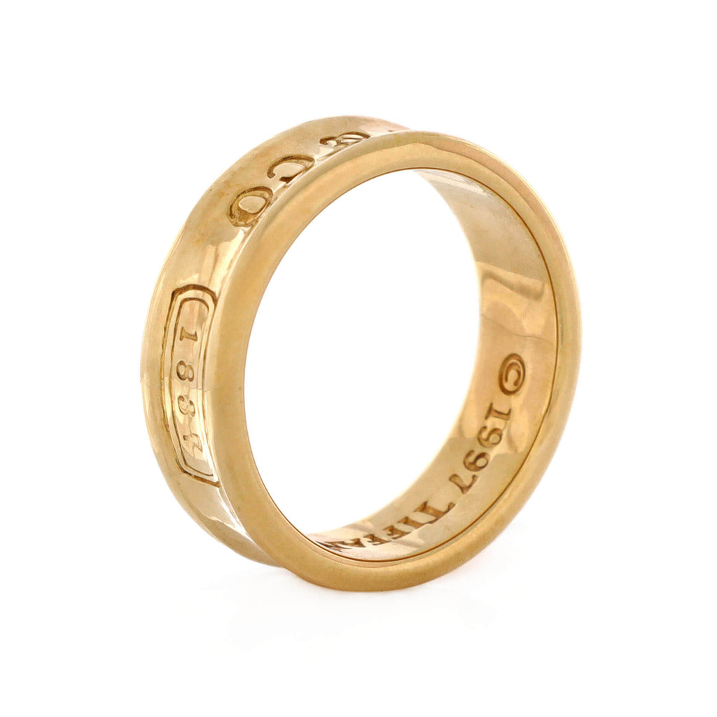 1837 Band Ring 18K Yellow Gold Medium