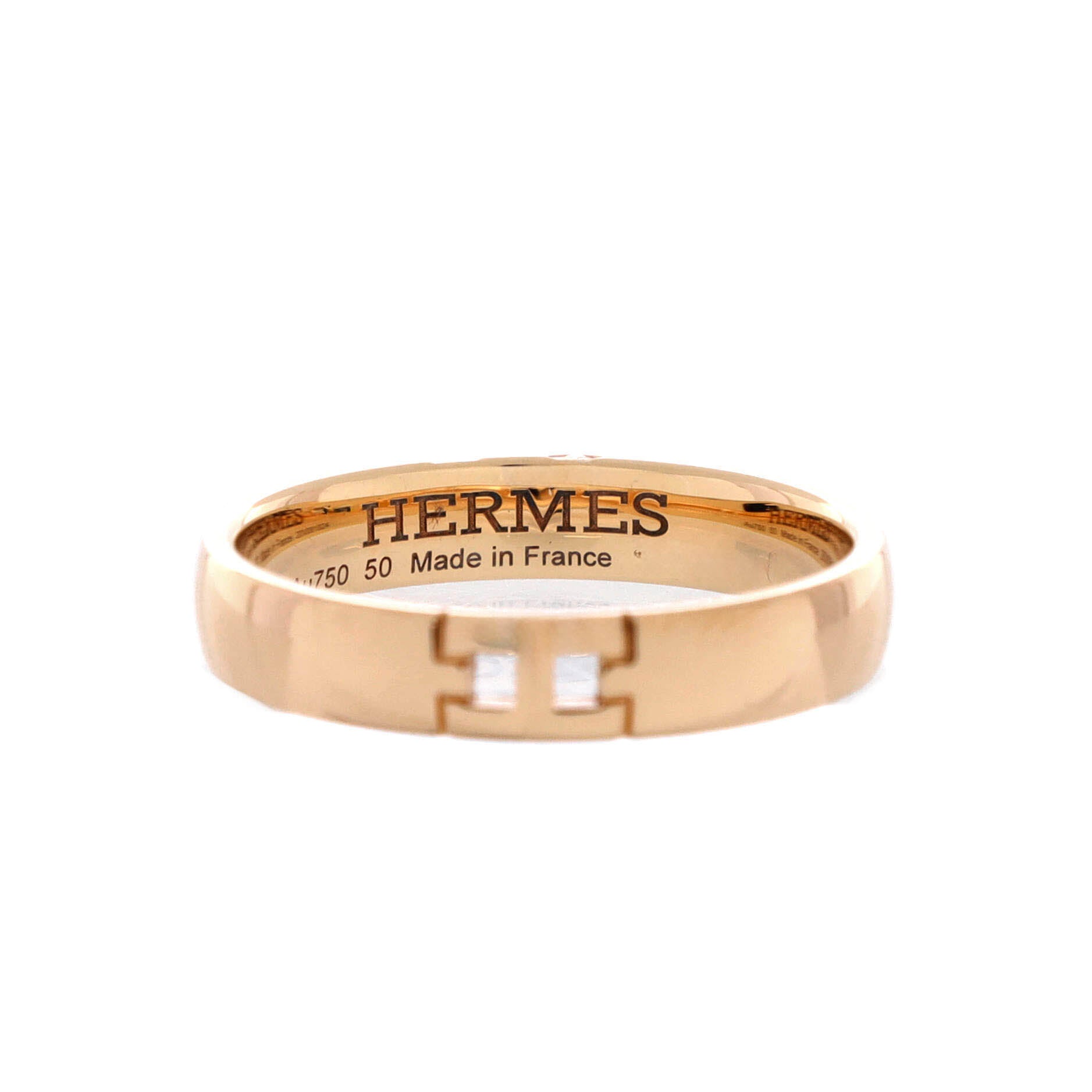Ever Herakles Wedding Band Ring 18K Rose Gold