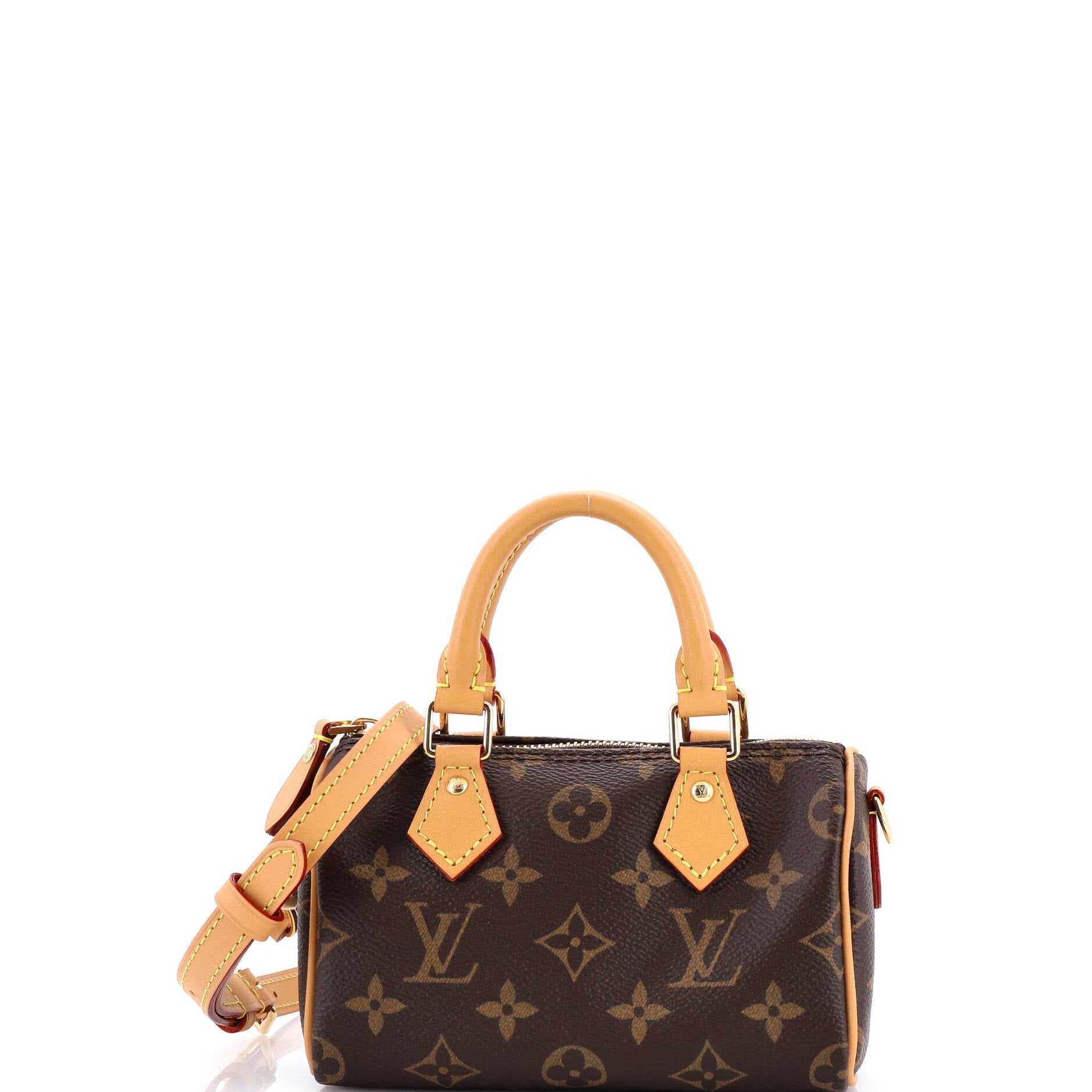 Speedy Bandouliere NM Bag Monogram Canvas Nano