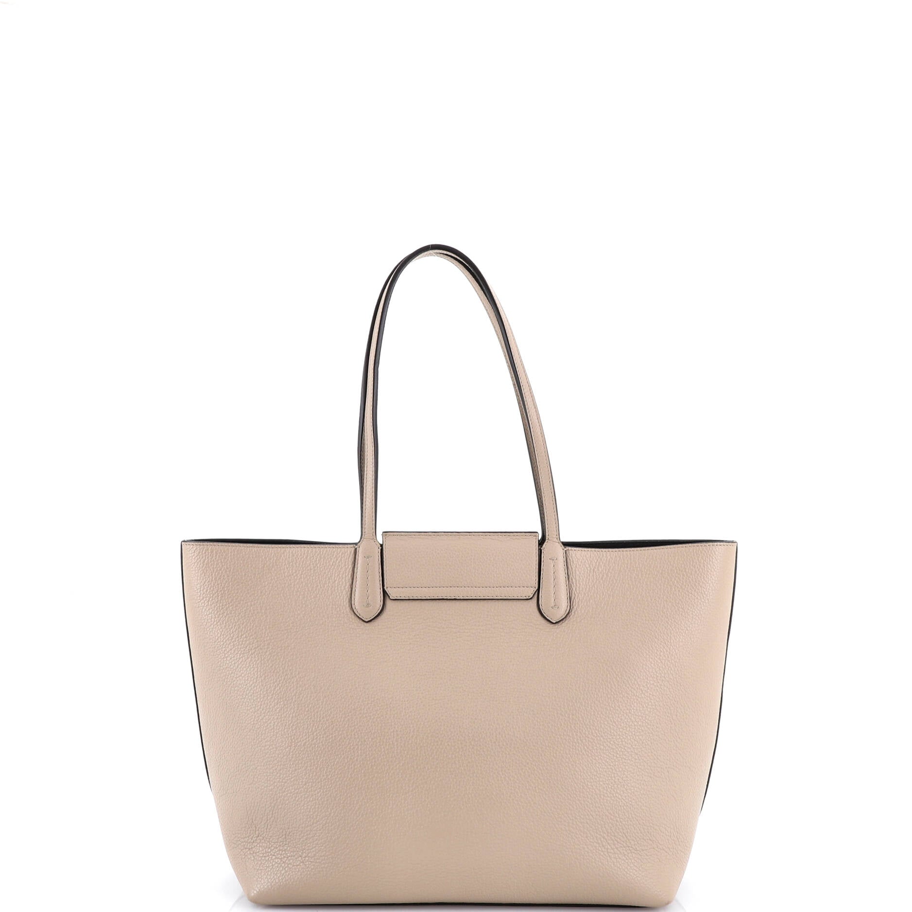 Gancini Travel Tote Leather Medium