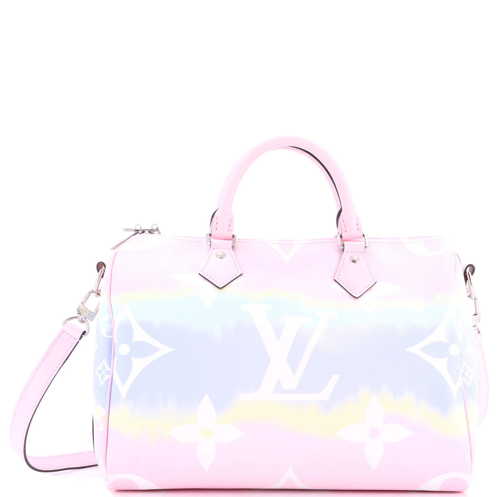 Speedy Bandouliere Bag Limited Edition Escale Monogram Giant 30
