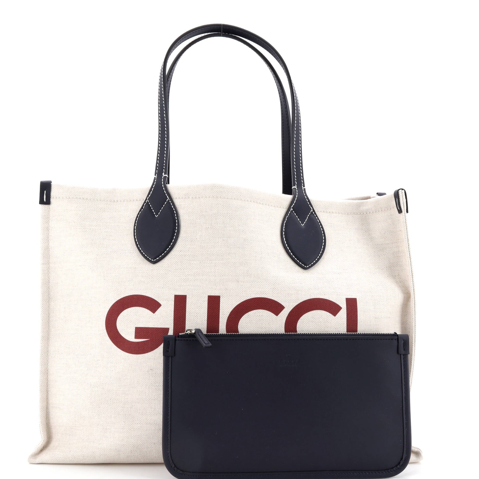 Logo Shopper Tote Printed Canvas Medium