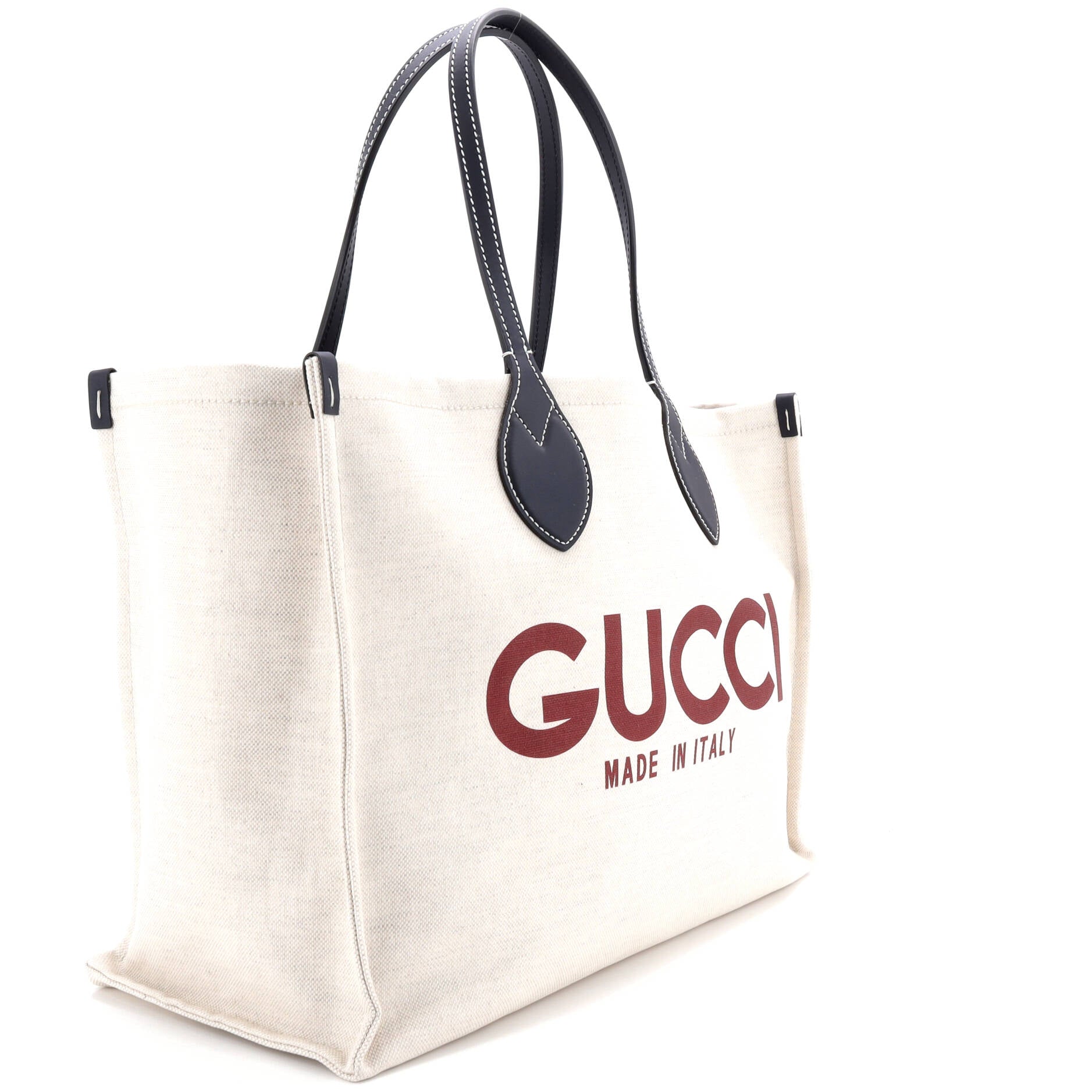 Logo Shopper Tote Printed Canvas Medium