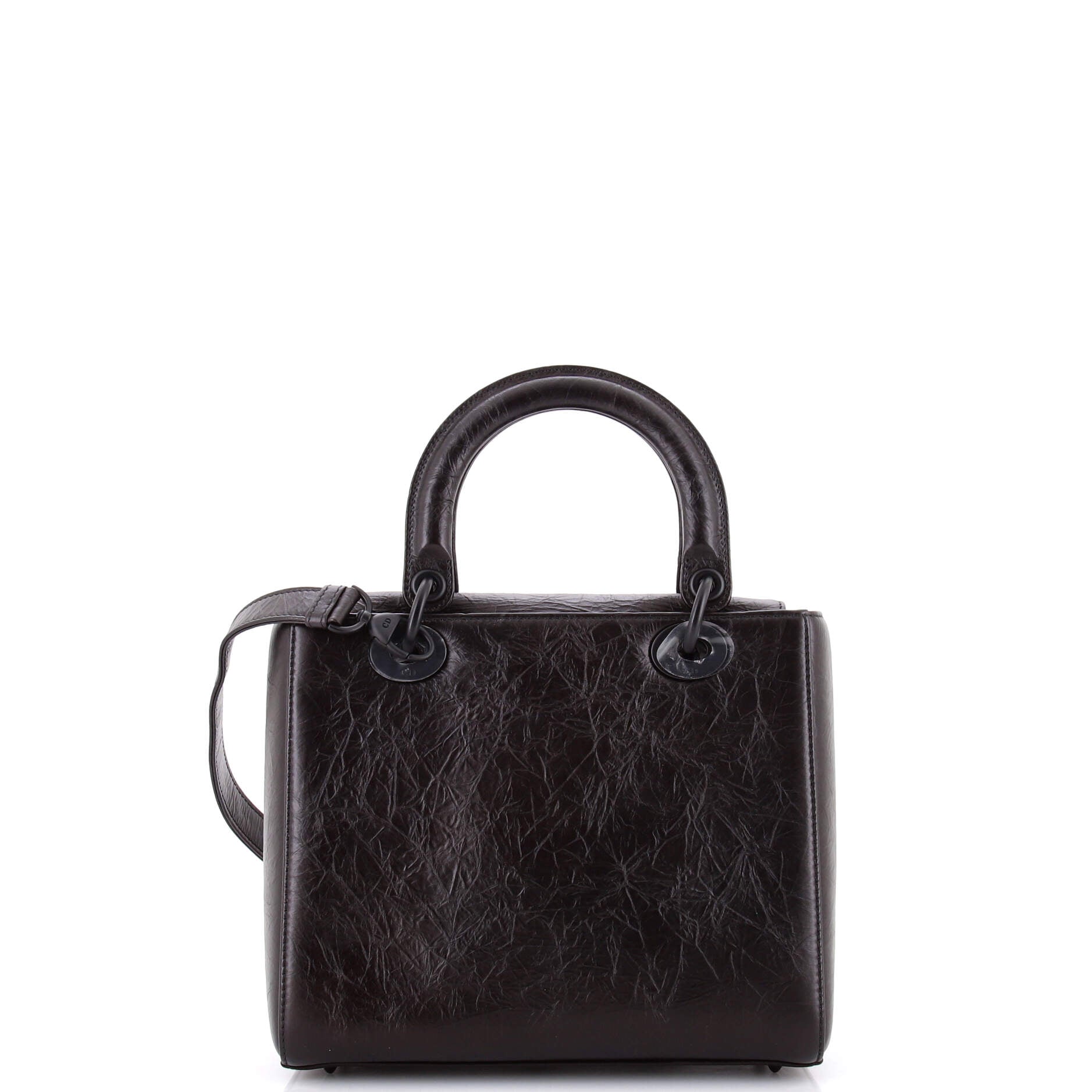Lady Dior Bag Limited Edition Eiffel Tower Printed Leather Medium
