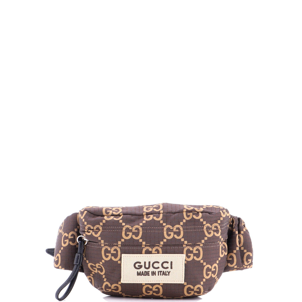 Ripstop Belt Bag GG Nylon and Leather