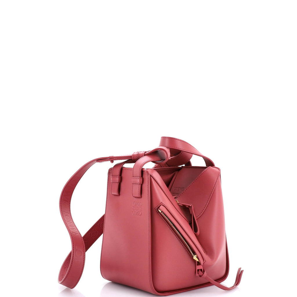 Monochrome Hammock Bag Leather Compact