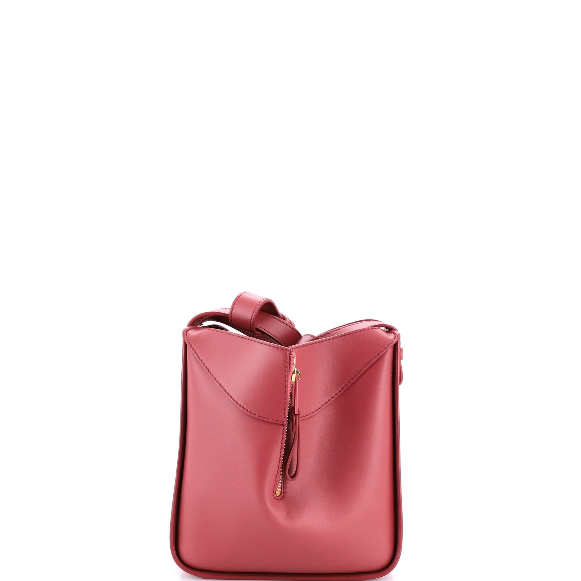 Monochrome Hammock Bag Leather Compact