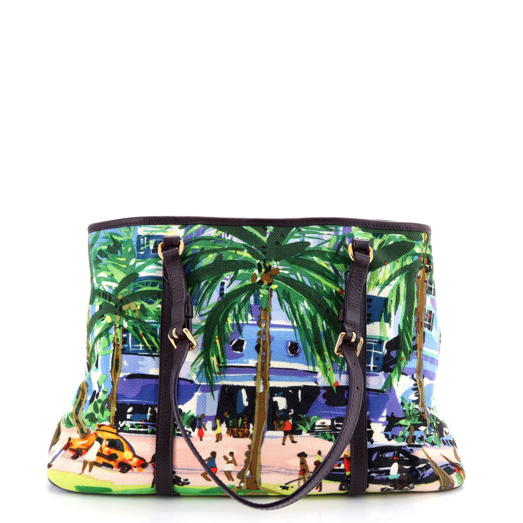 Ailleurs Cabas Limited Edition Printed Canvas PM