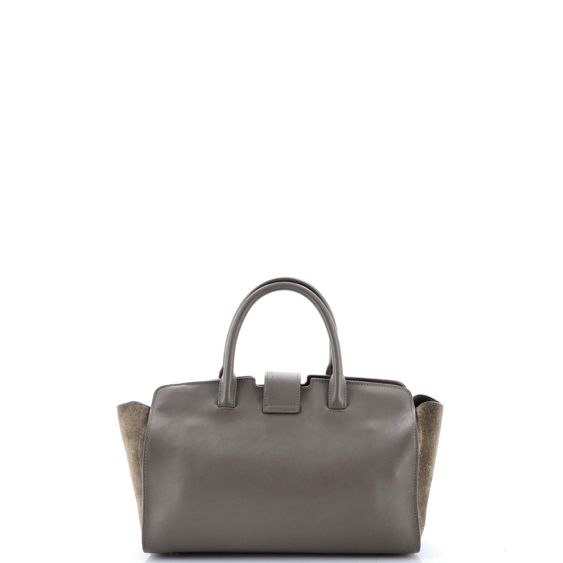 Monogram Cabas Downtown Leather with Suede Baby