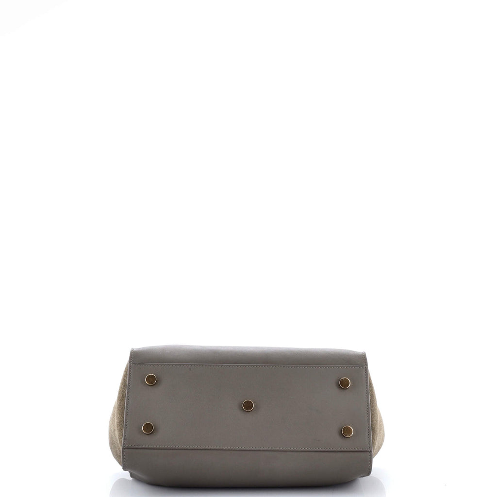 Monogram Cabas Downtown Leather with Suede Baby