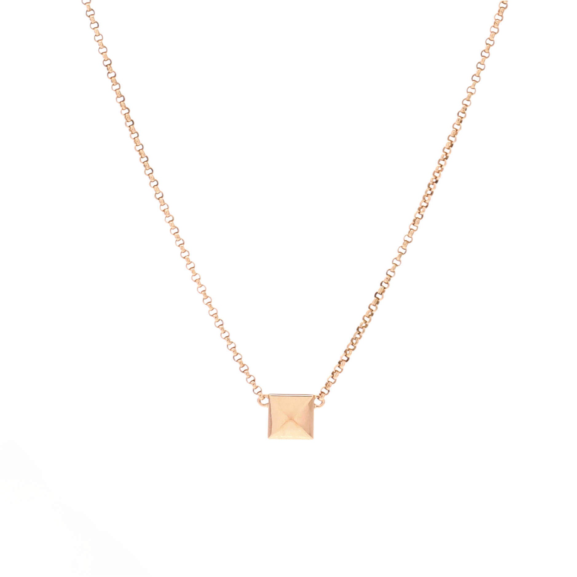 Clou d'H Pendant Necklace 18K Rose Gold