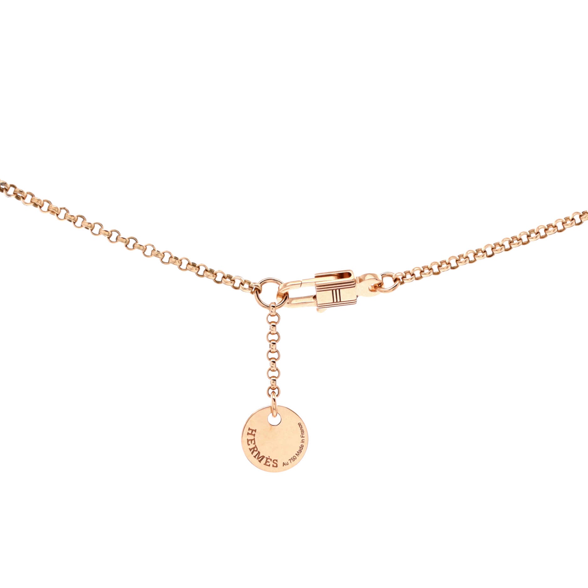 Clou d'H Pendant Necklace 18K Rose Gold