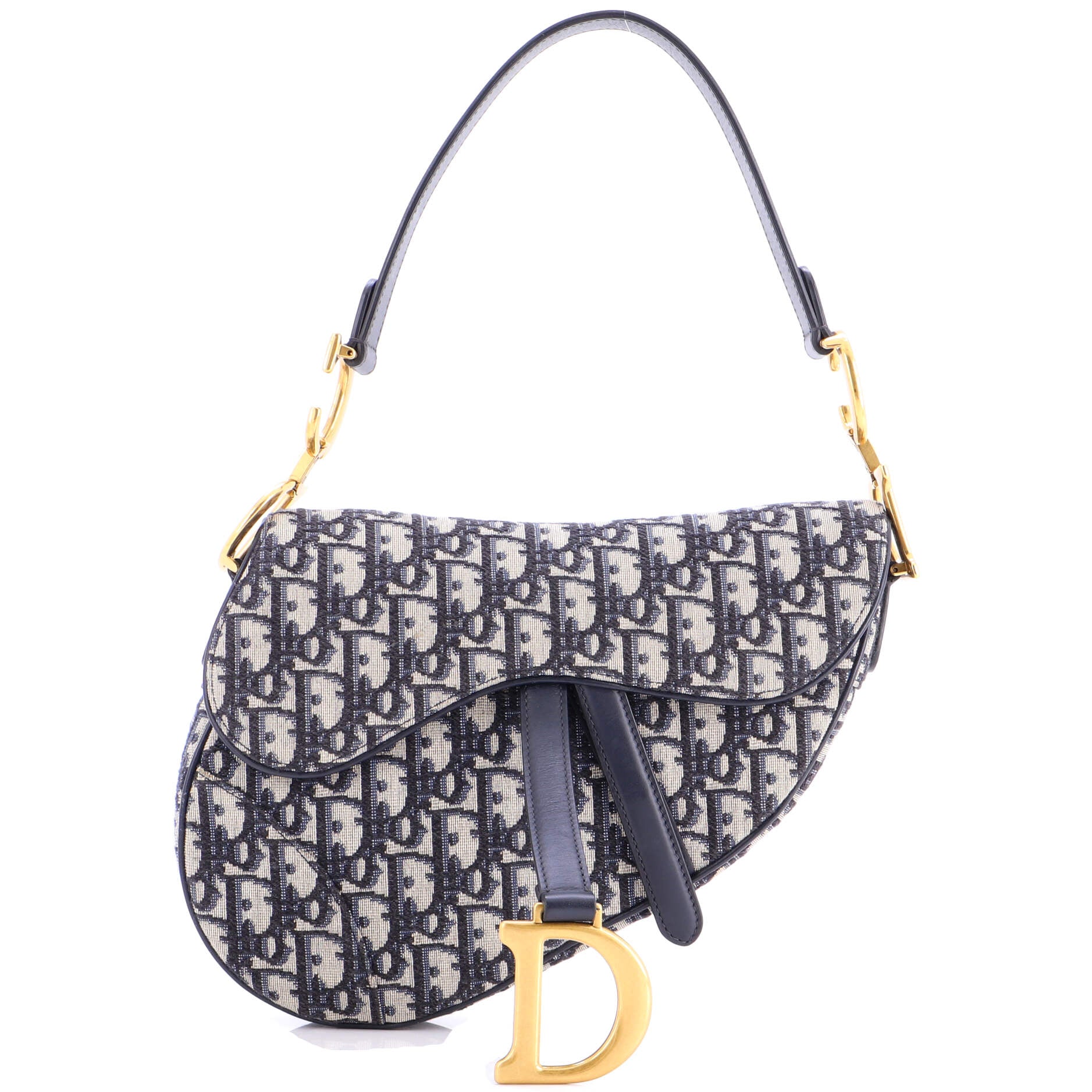 Saddle Handbag Oblique Canvas Medium