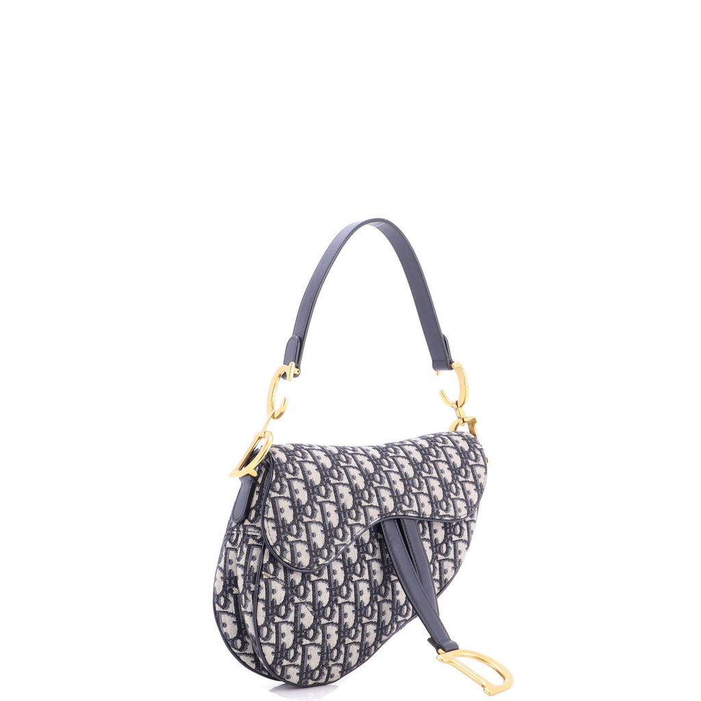 Saddle Handbag Oblique Canvas Medium