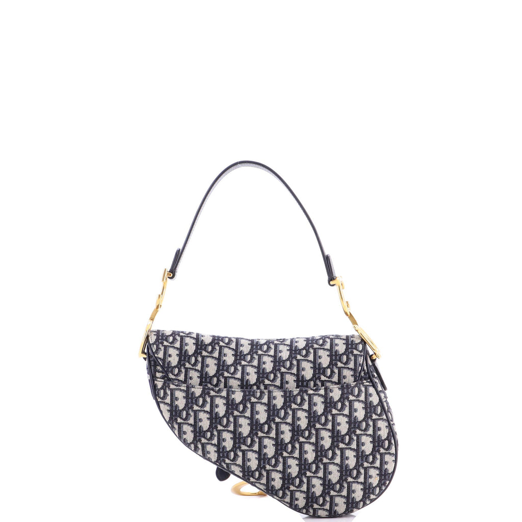 Saddle Handbag Oblique Canvas Medium