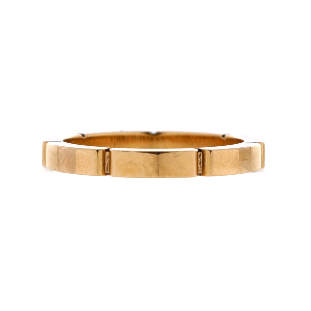 Maillion Panthere Wedding Band Ring 18K Yellow Gold