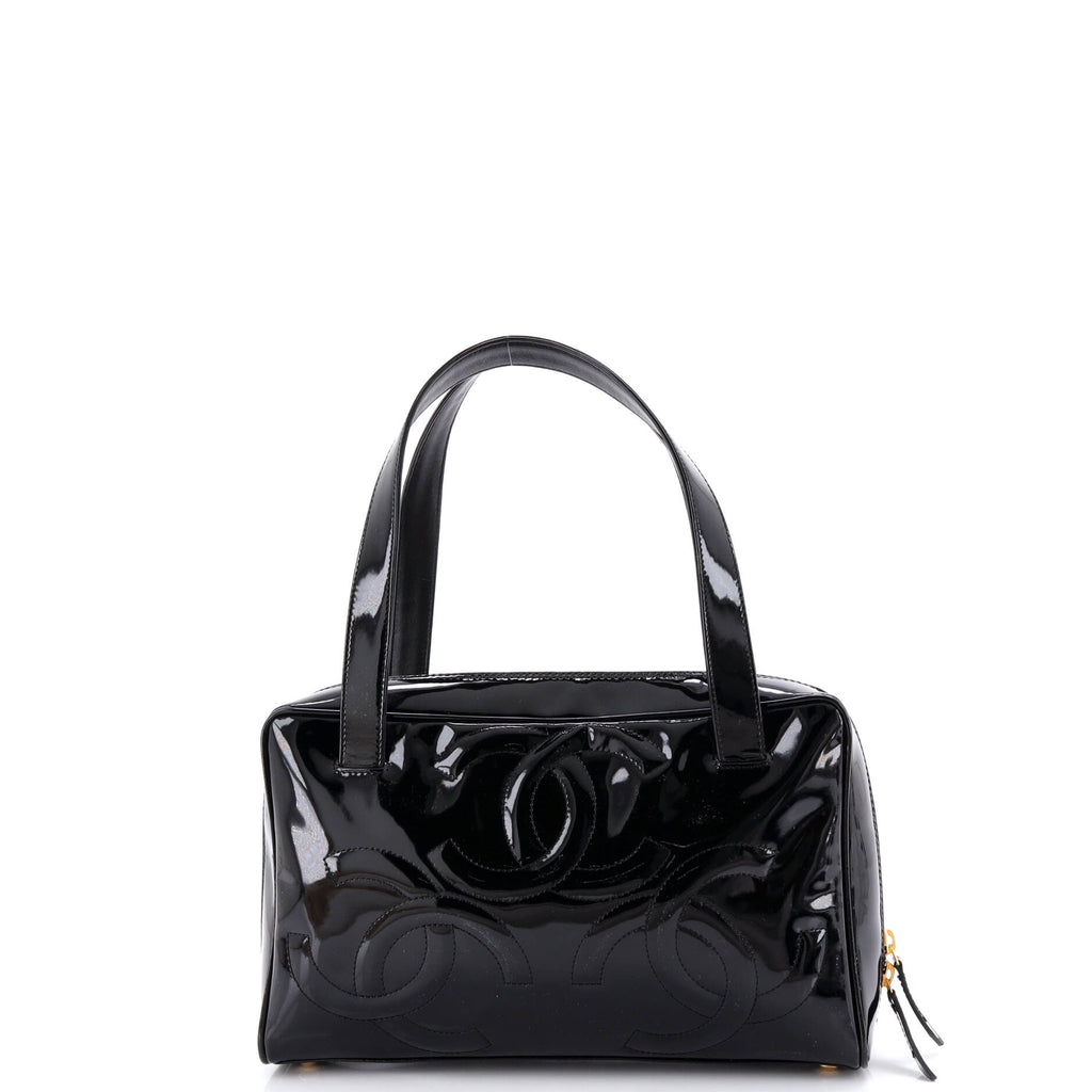 Triple CC Tote Patent Medium