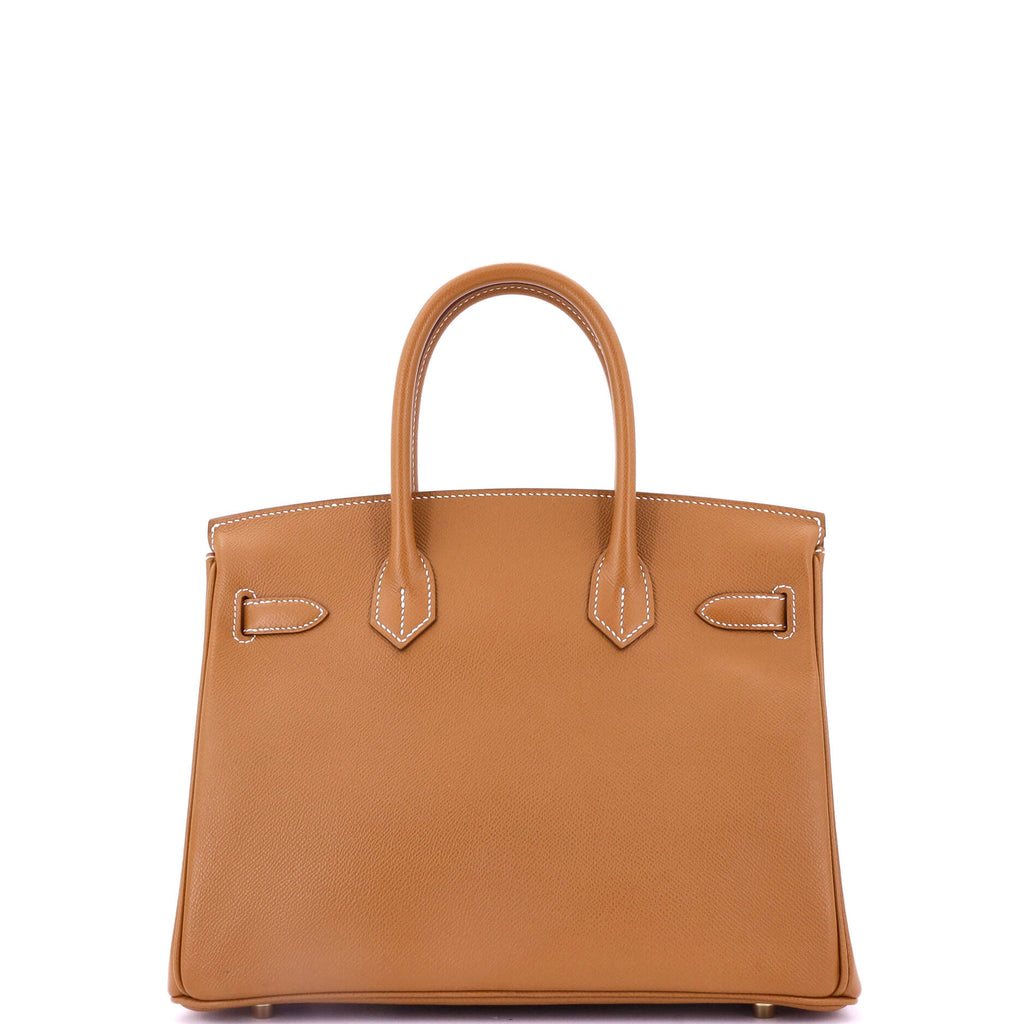 Birkin Handbag Gold Epsom with Gold Hardware 30