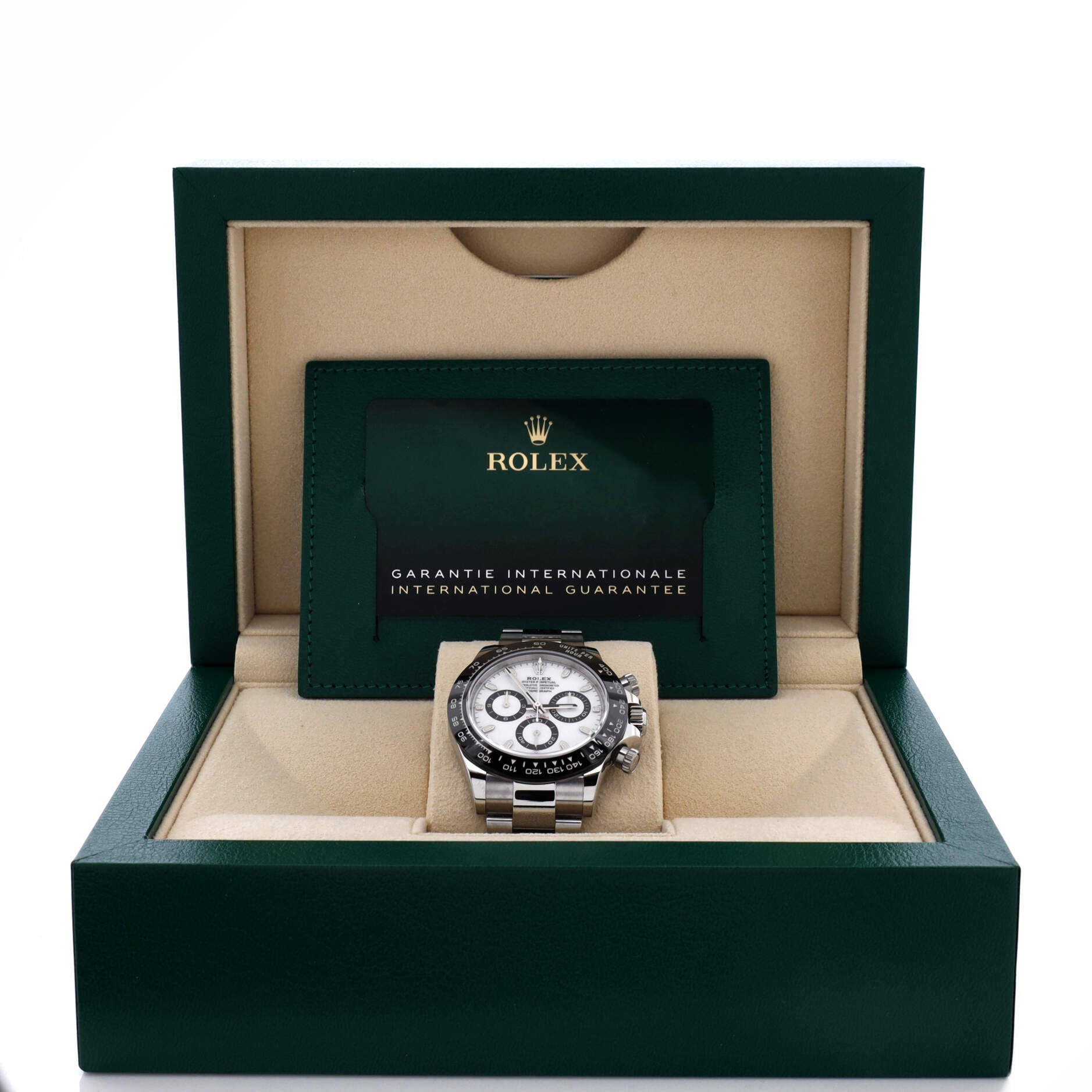 Oyster Perpetual Cosmograph Daytona Panda Automatic Watch Stainless Steel and Cerachrom 40