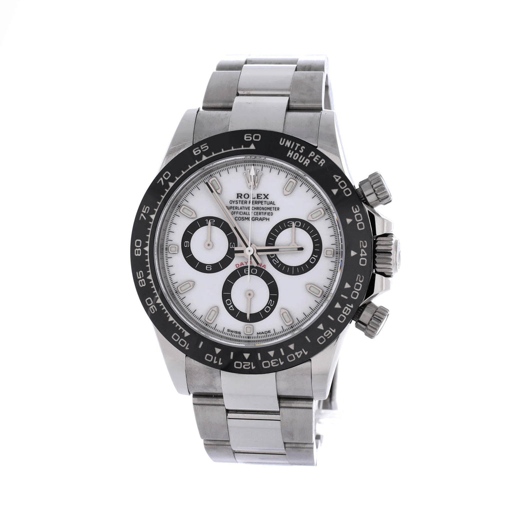 Oyster Perpetual Cosmograph Daytona Panda Automatic Watch Stainless Steel and Cerachrom 40