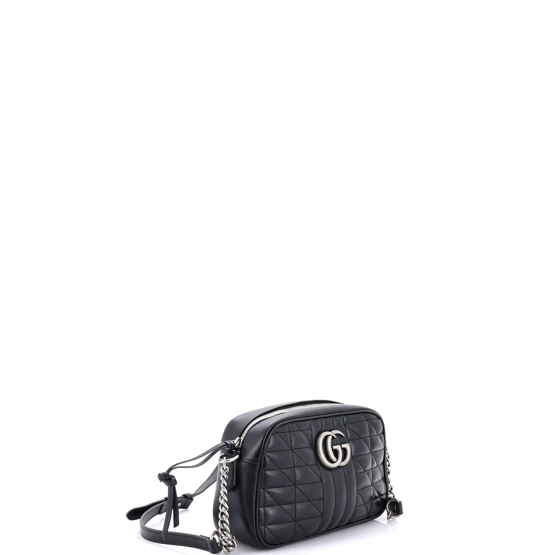 GG Marmont Shoulder Bag Mixed Matelasse Leather Small