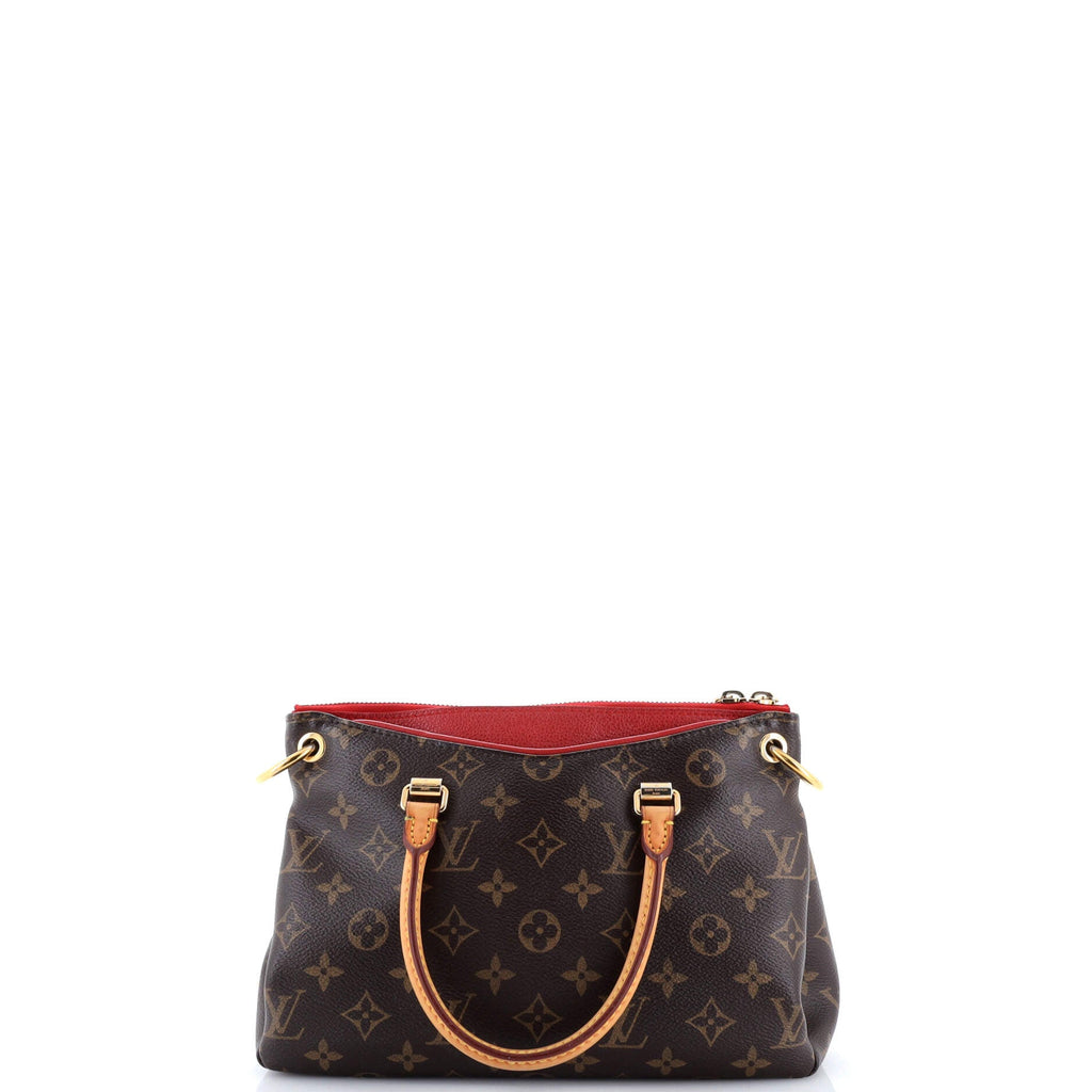 Pallas Tote Monogram Canvas with Leather BB
