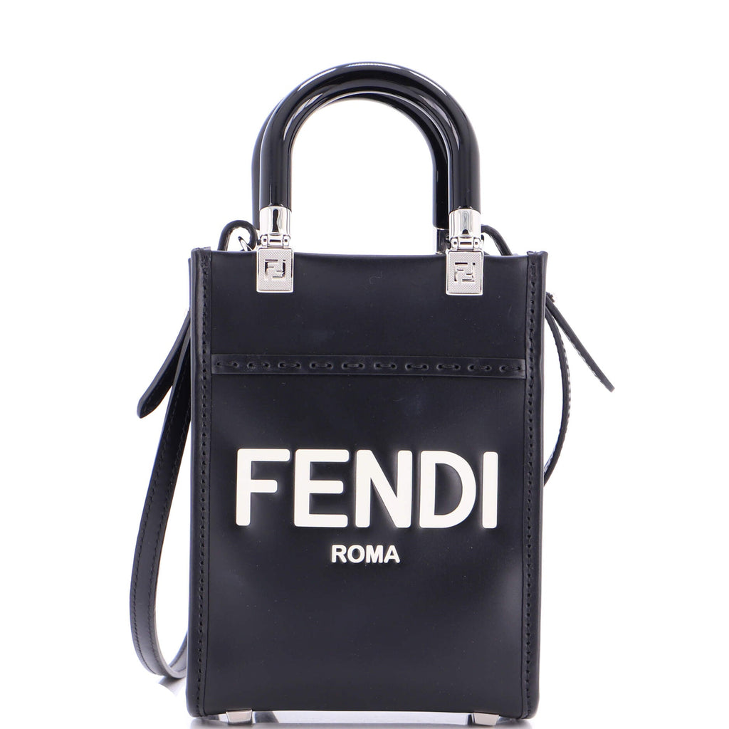 Sunshine Shopper Tote Leather Mini