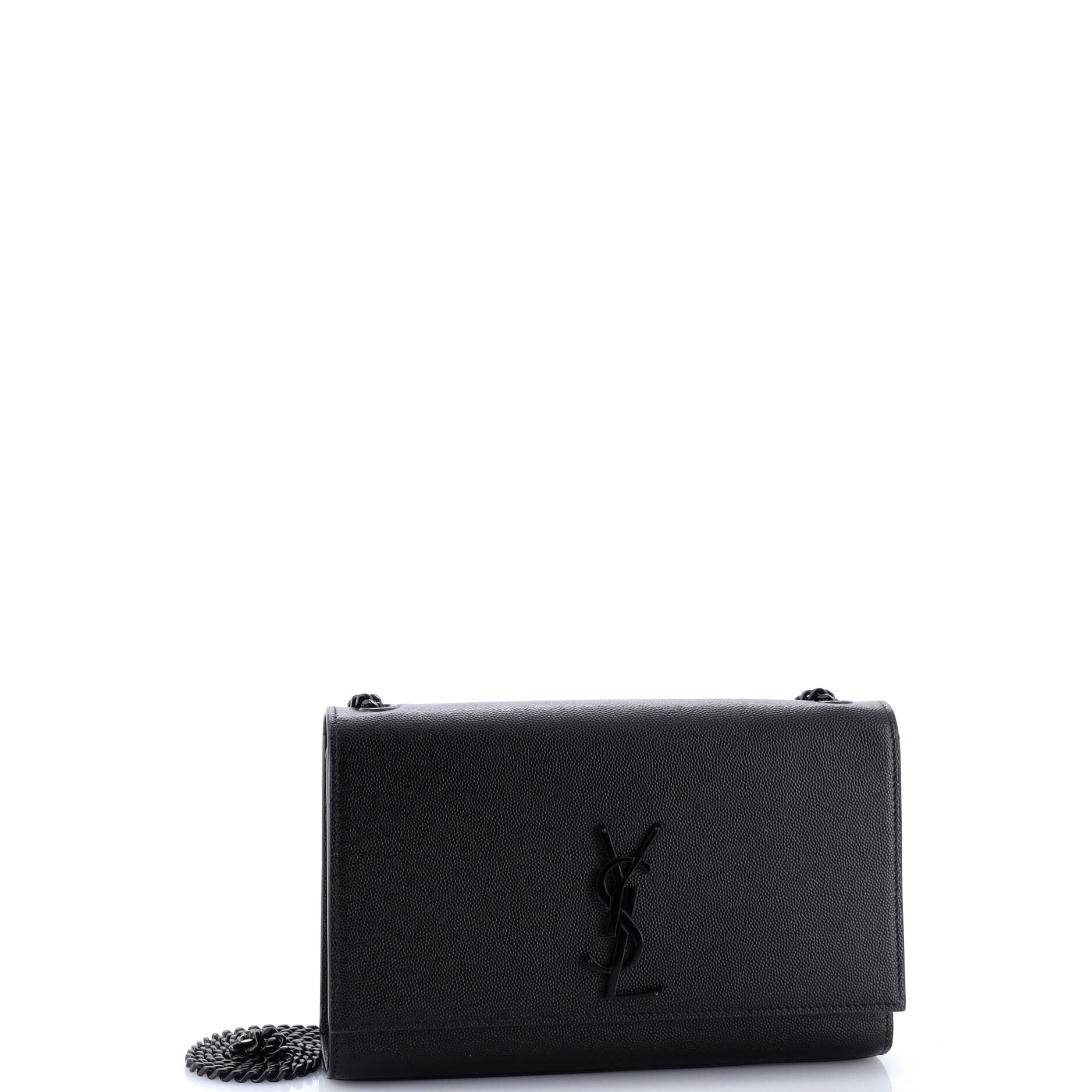 Classic Monogram Crossbody Bag Grainy Leather Medium