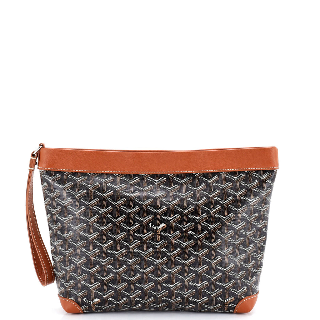 Goyardine Conti Pouch Coated Canvas