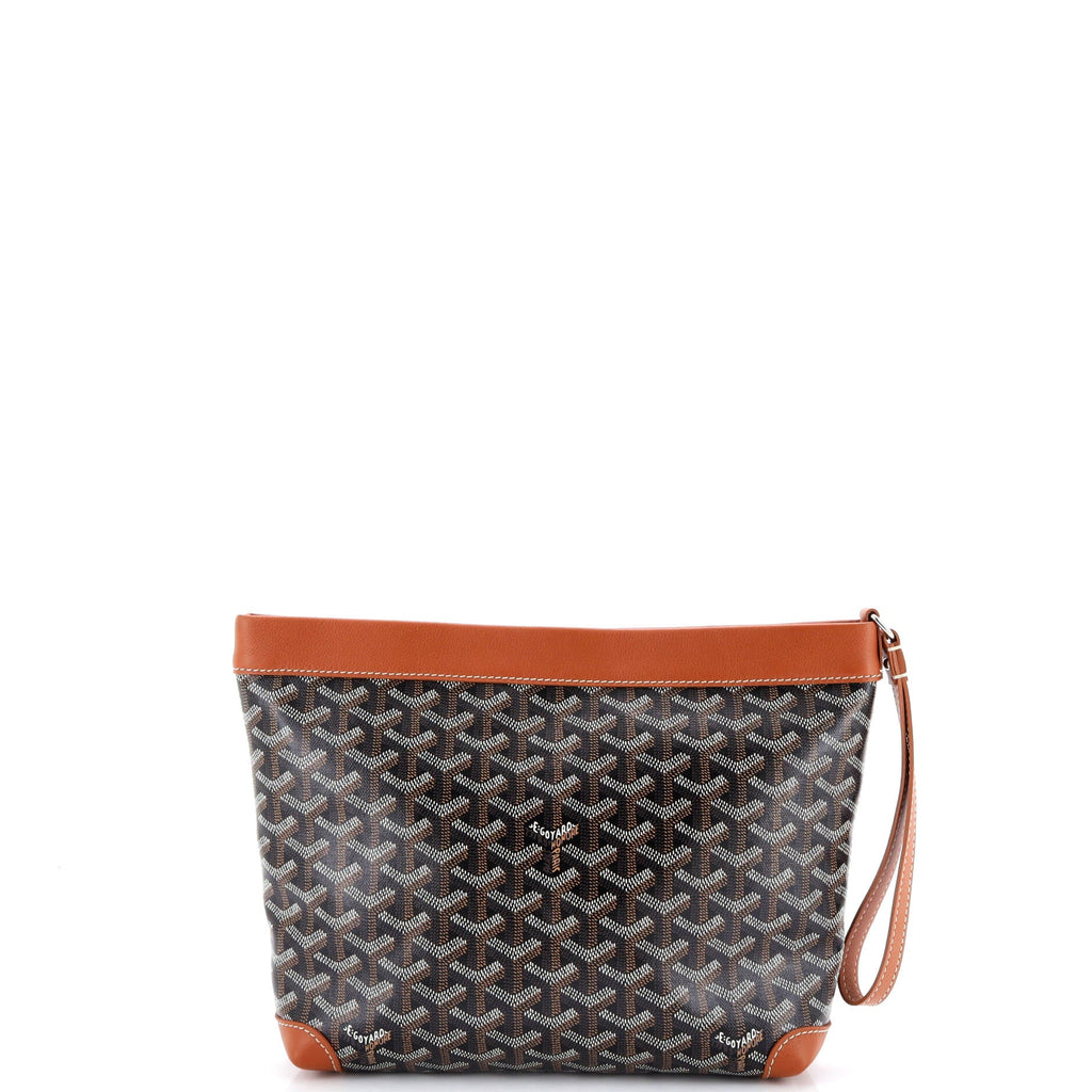 Goyardine Conti Pouch Coated Canvas