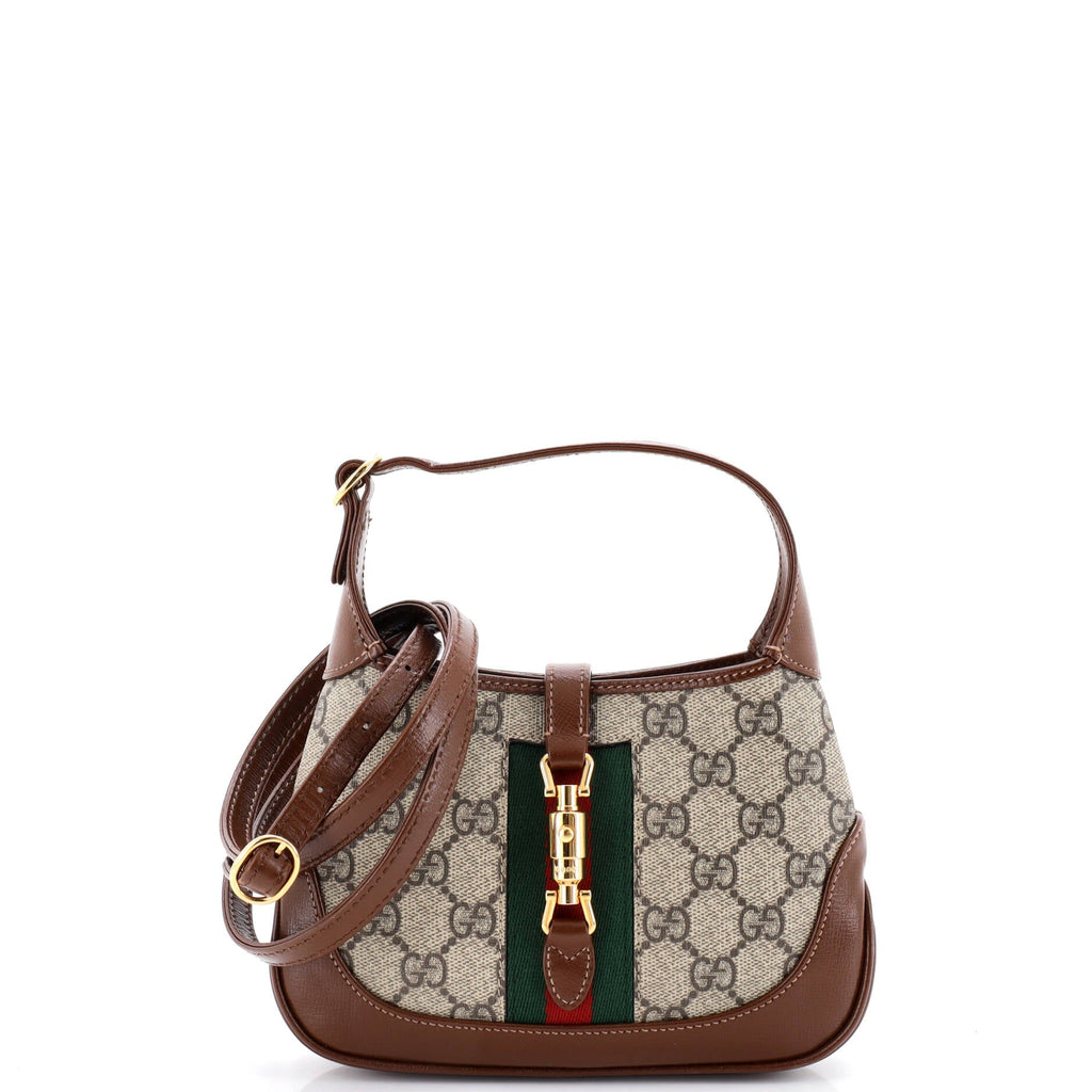 Jackie 1961 Hobo GG Coated Canvas Mini