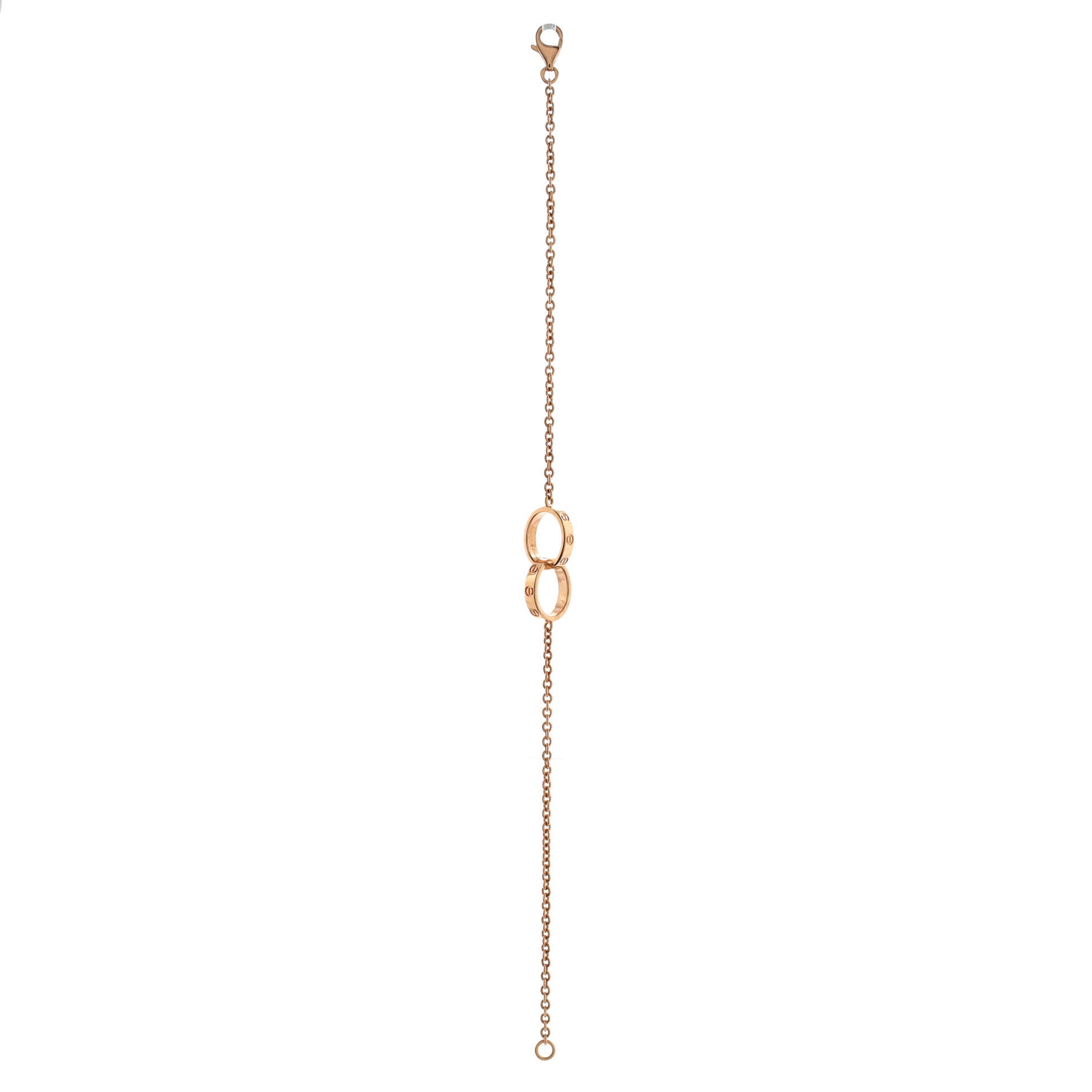 Love Interlocking Bracelet 18K Rose Gold