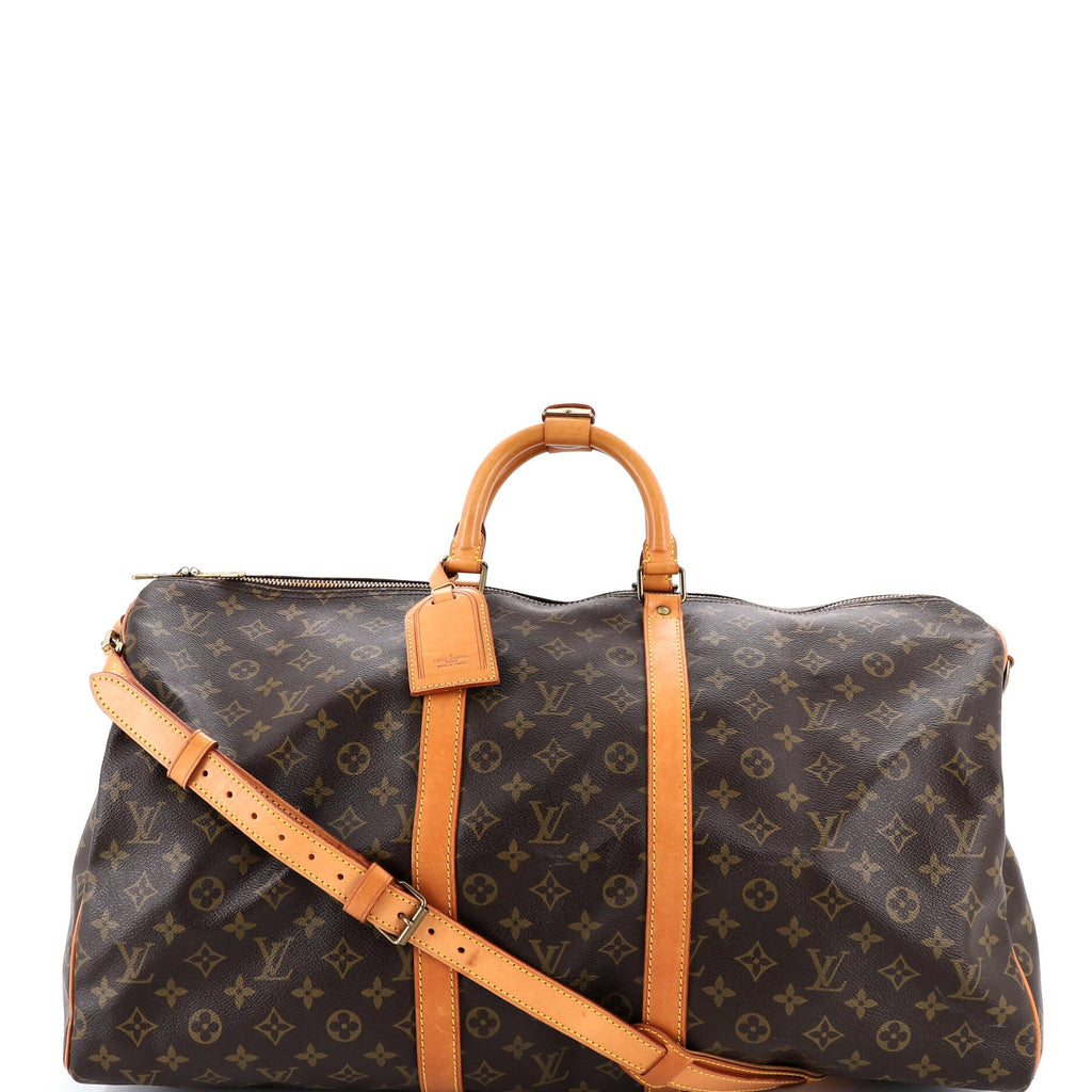 Keepall Bandouliere Bag Monogram Canvas 55