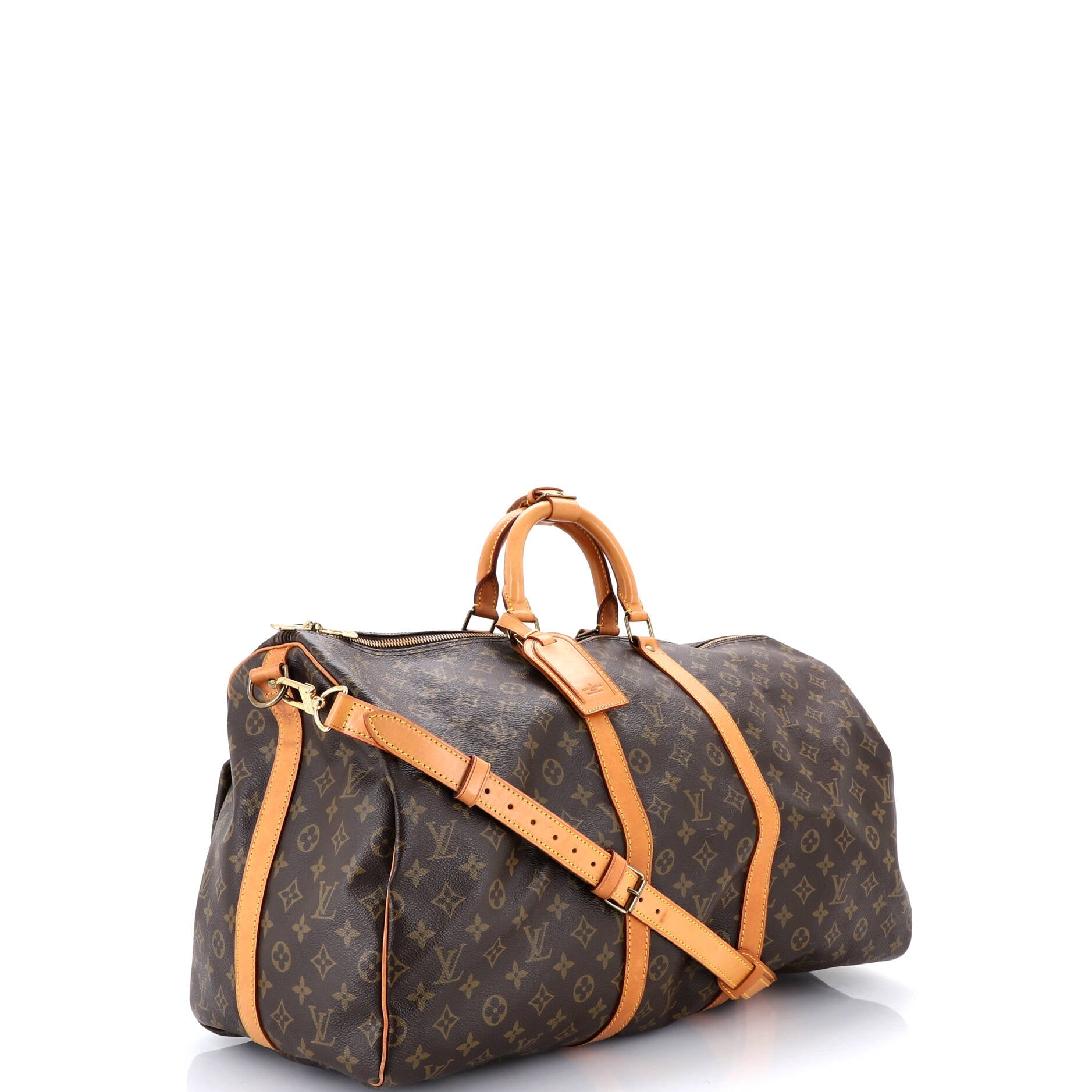 Keepall Bandouliere Bag Monogram Canvas 55