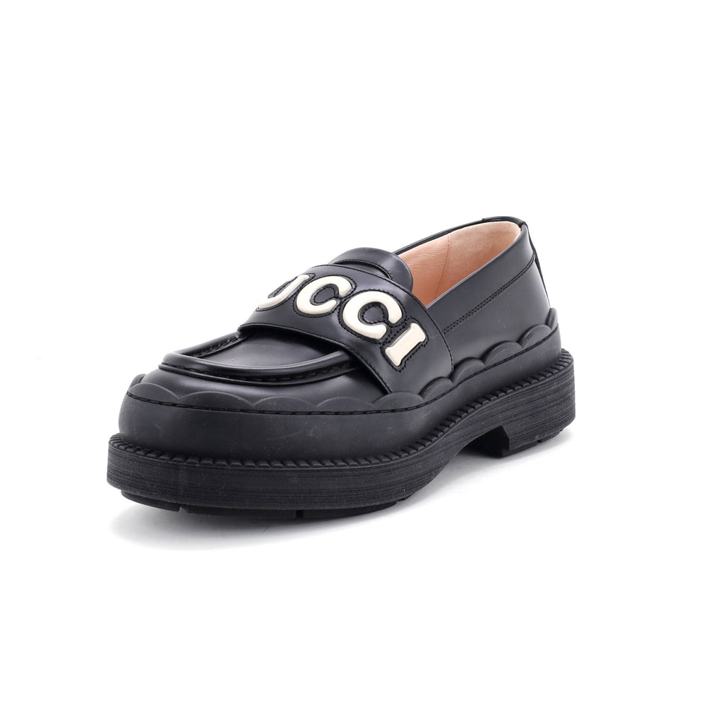 Women's Ornella Logo Loafers Leather