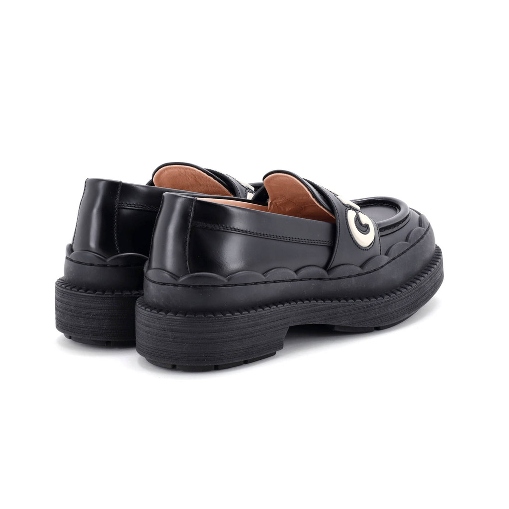 Women's Ornella Logo Loafers Leather