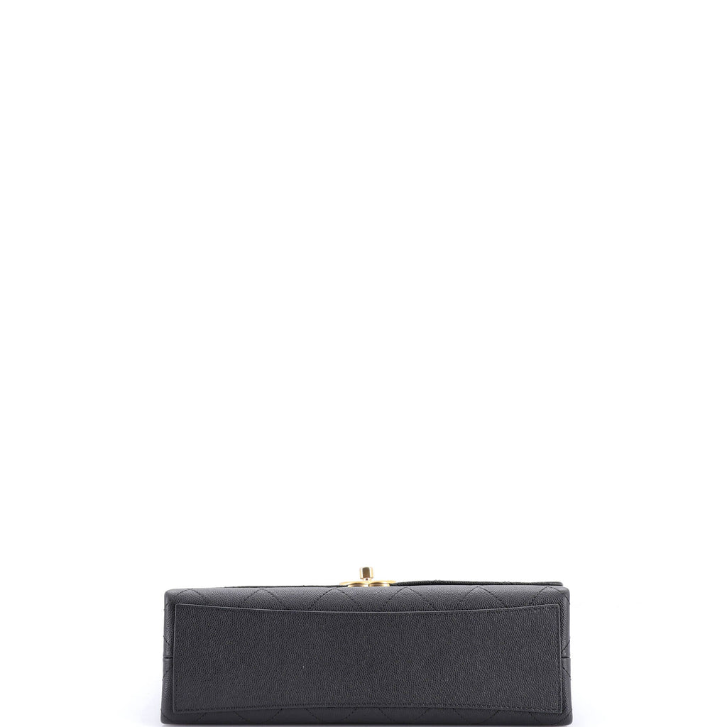 Bracelet On Chain Flap Bag Quilted Caviar Medium